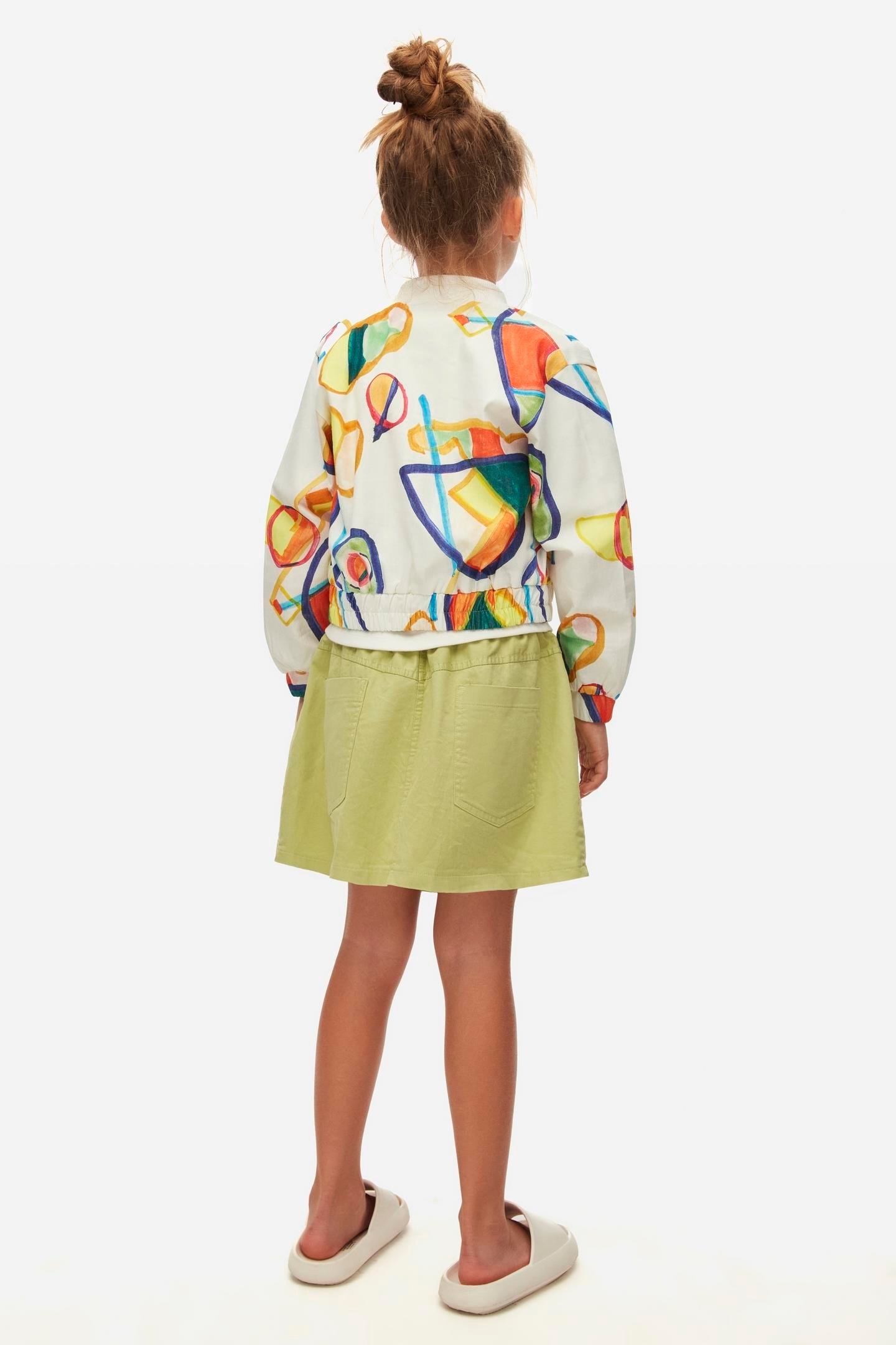 Nk Kız Çocuk Brush Etek 4-8 Yaş Yeşil