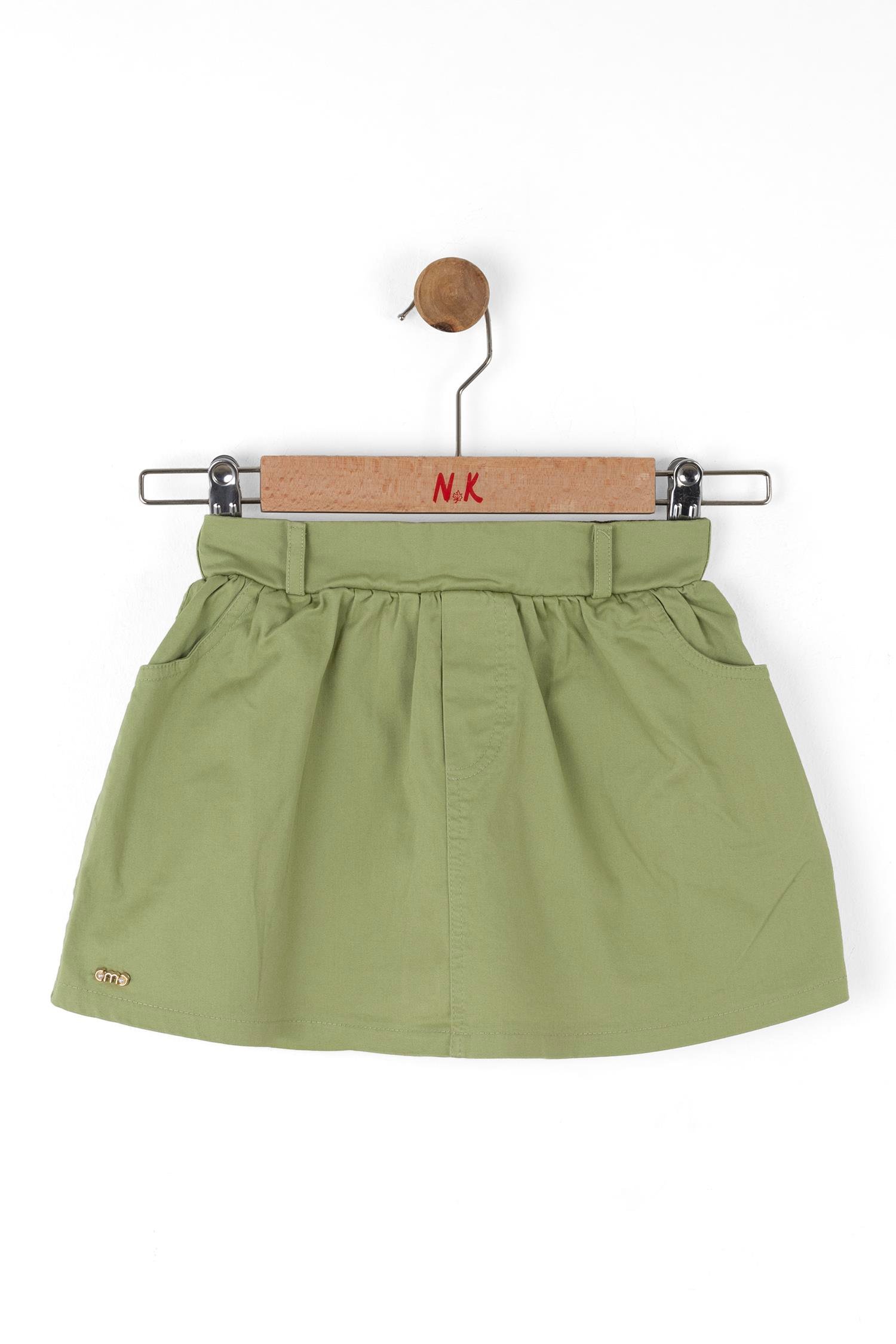 Nk Kız Çocuk Brush Etek 4-8 Yaş Yeşil