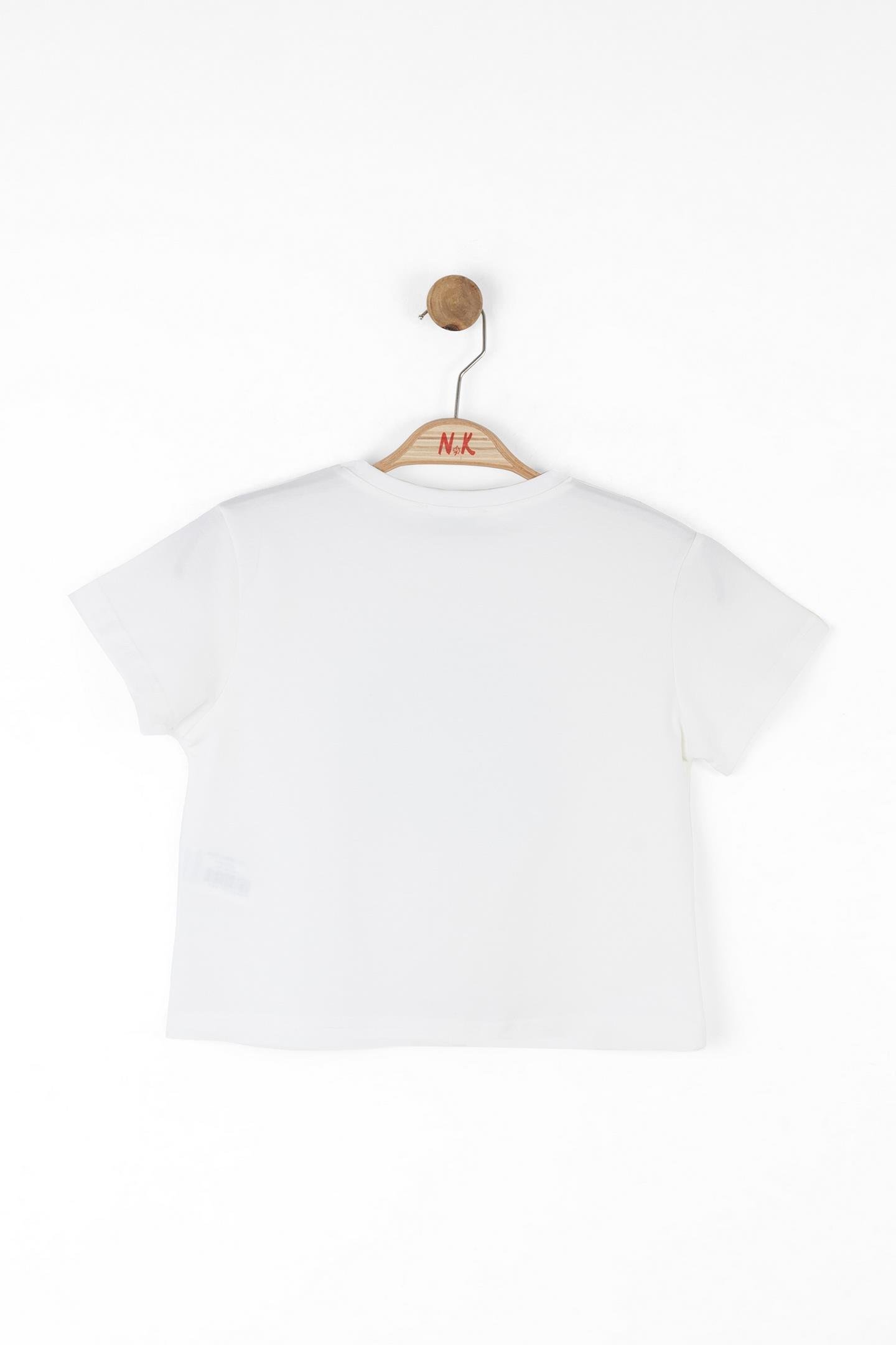 Nk Kız Çocuk Cannes Tshirt 8-14 Yaş Ekru