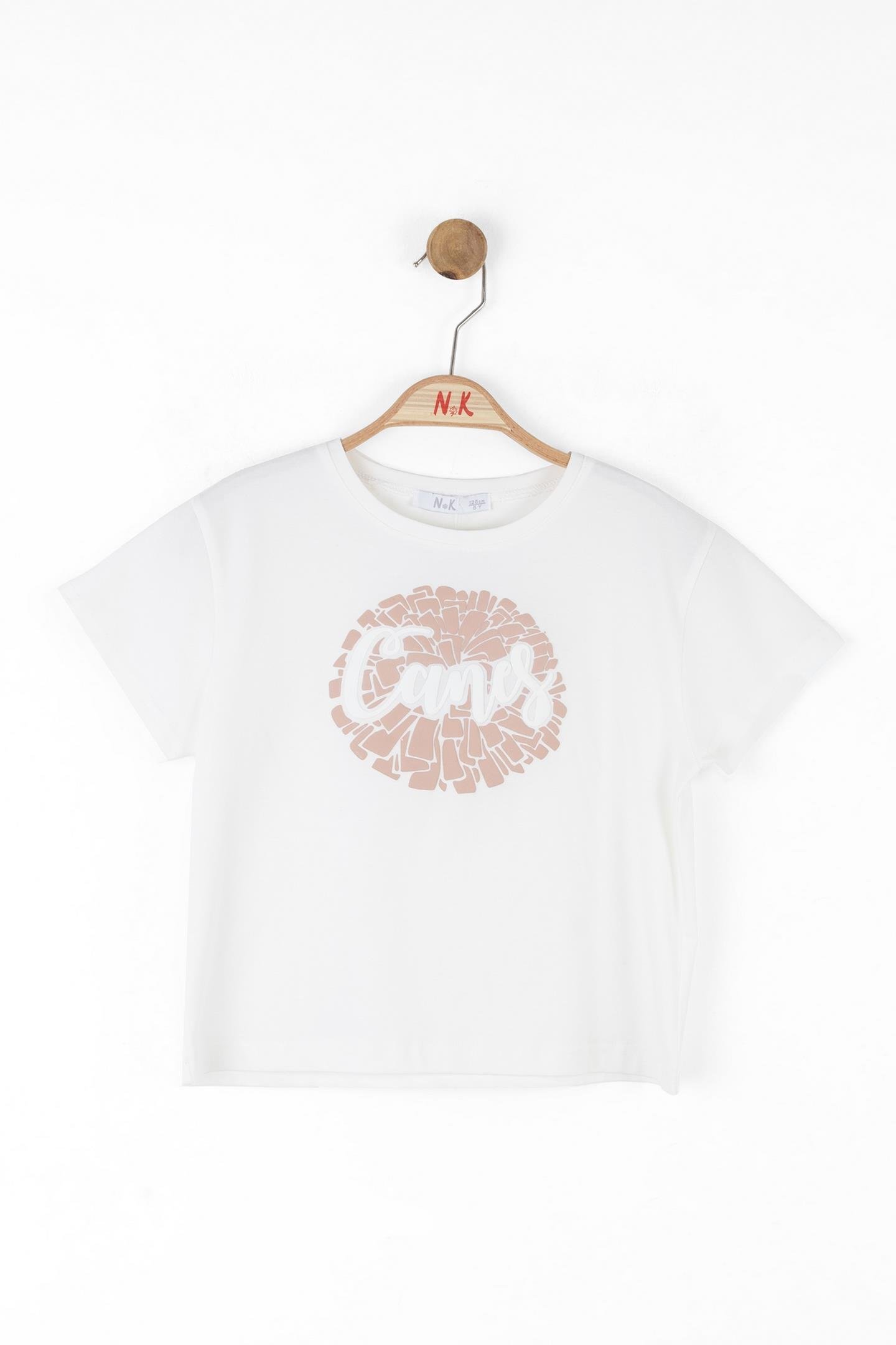 Nk Kız Çocuk Cannes Tshirt 8-14 Yaş Pudra