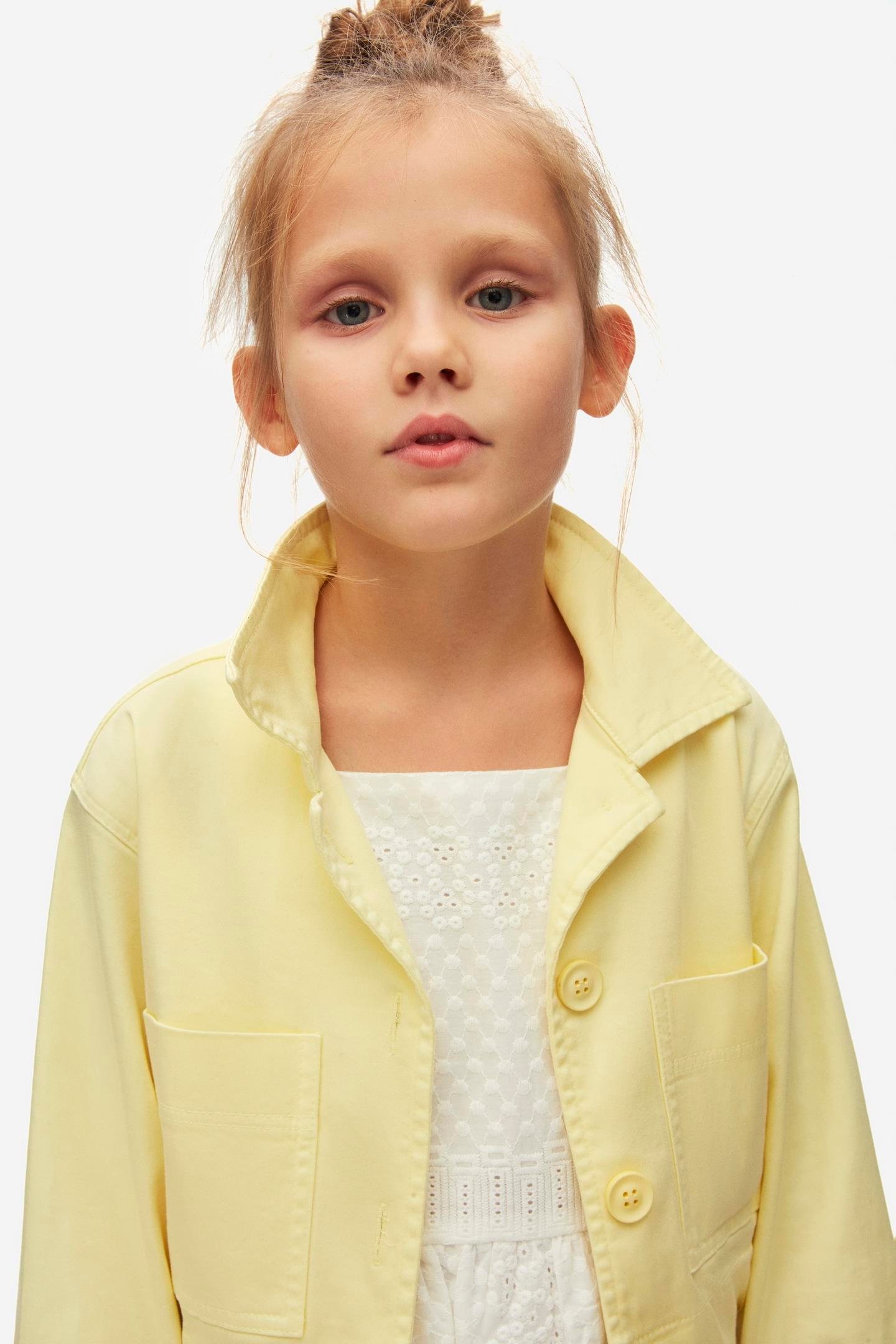 Nk Kız Çocuk Carnelian Ceket 4-8 Yaş Sarı