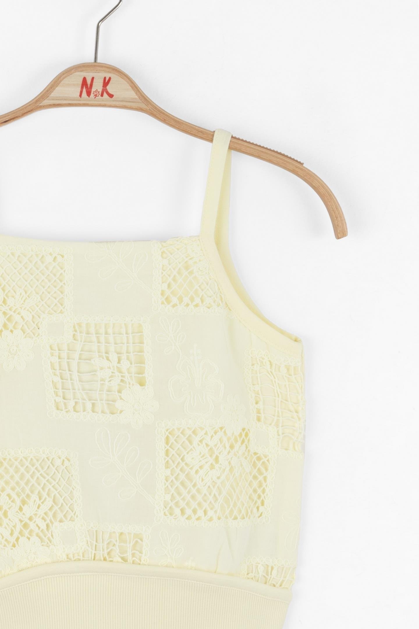 Nk Kız Çocuk Cıtron Crop 10-16Yaş Sarı