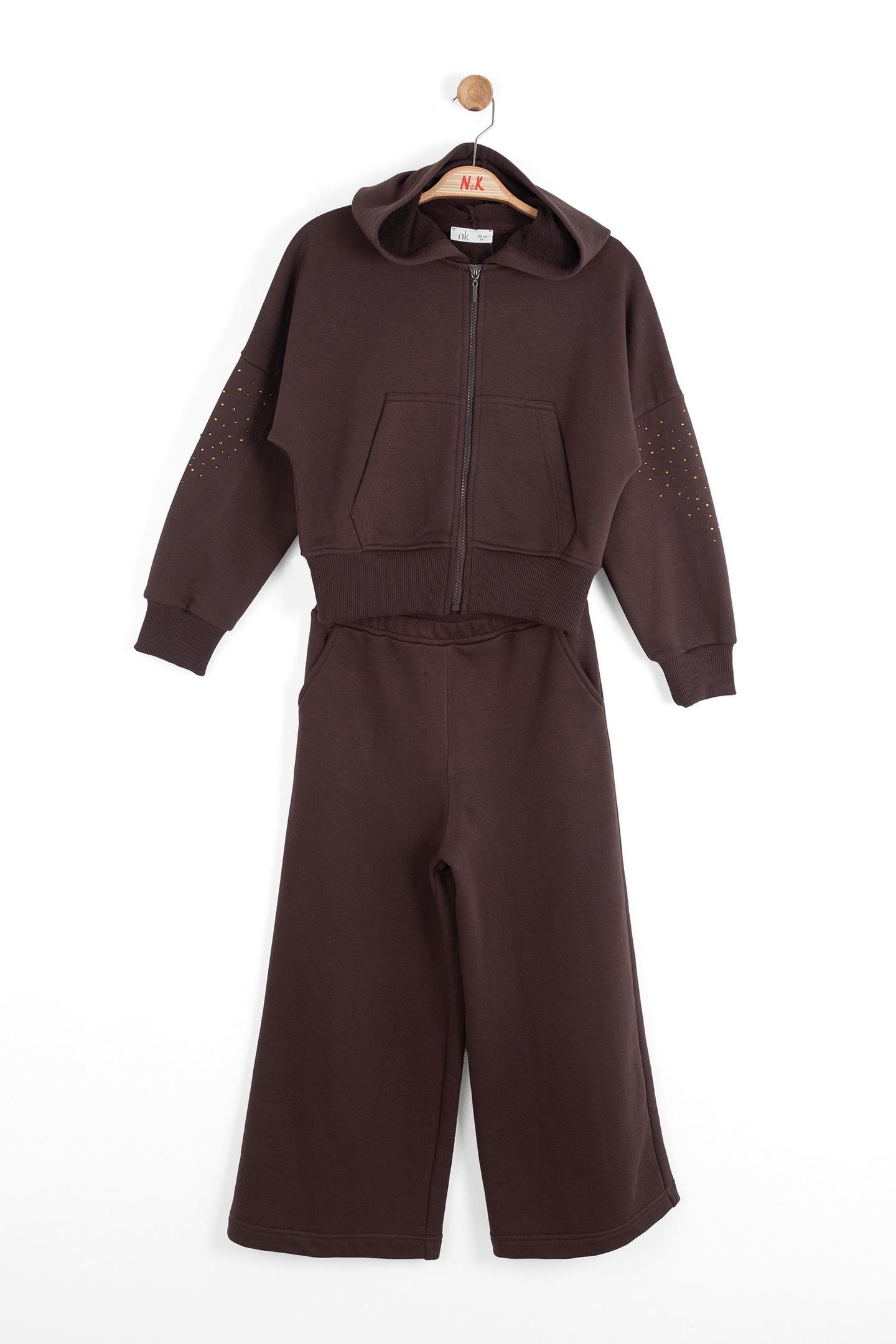 Nk Kız Çocuk Coffee Takım 8-14 Yaş Kahve