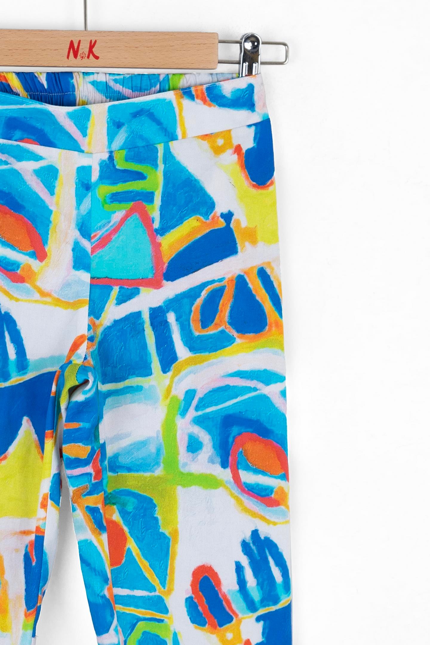 Nk Kız Çocuk Confetti Pantolon 4-8 Yaş Mavi