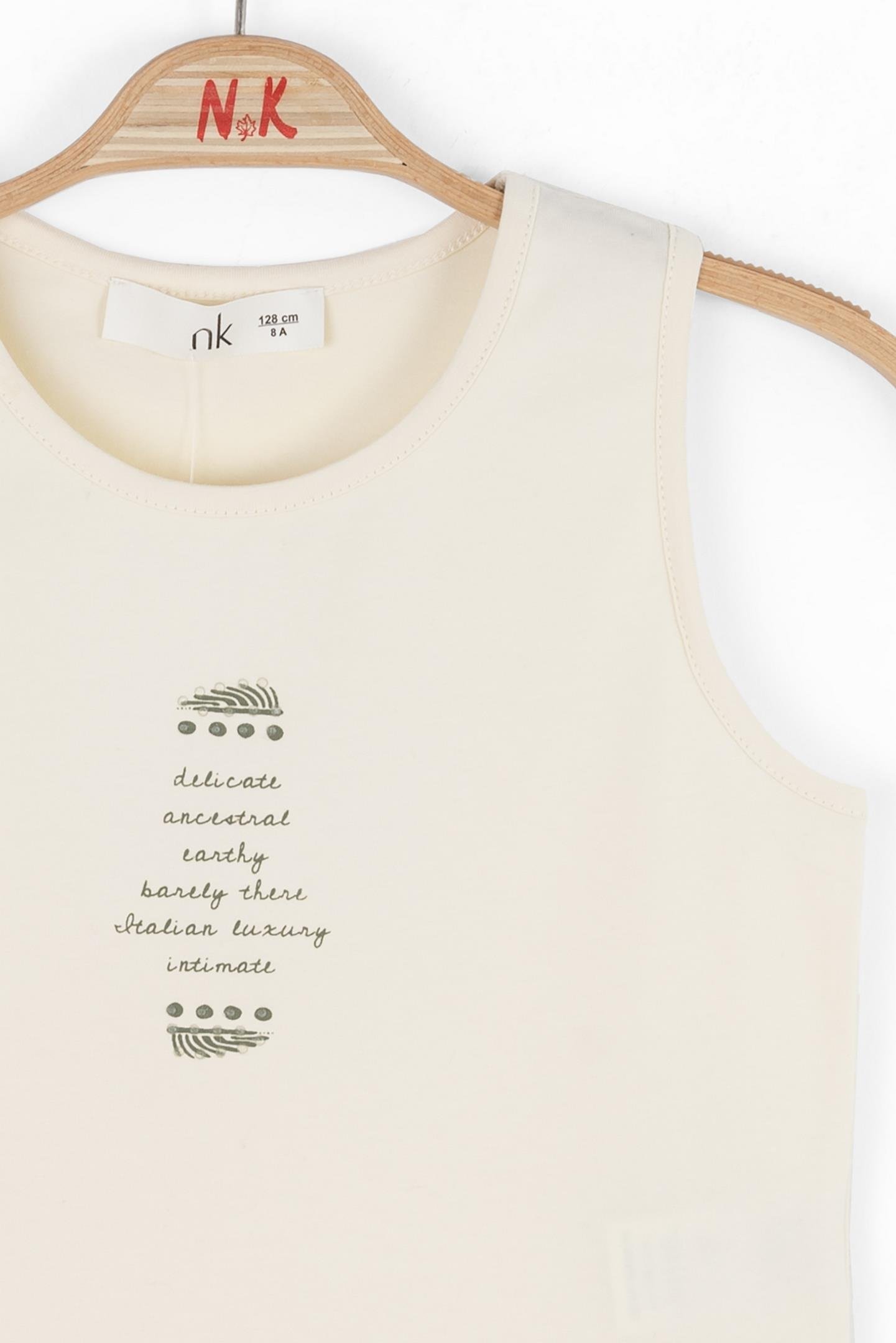 Nk Kız Çocuk Delicate Bluz 8-14 Yaş Krem