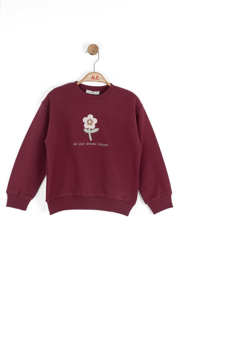 Nk Kız Çocuk Dream Sweatshirt 4-8 Yaş Bordo