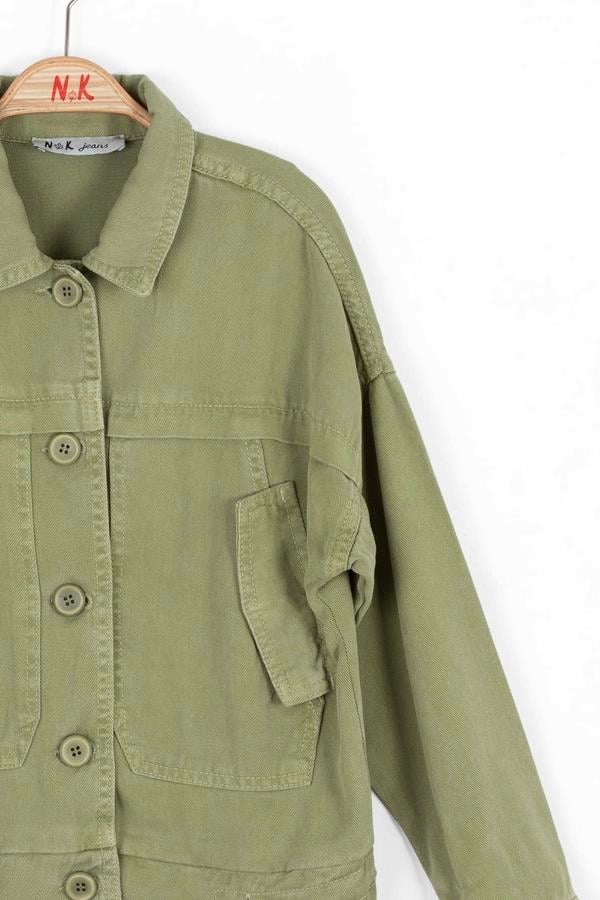 Nk Kız Çocuk Elit Ceket 8-14 Yaş Yeşil