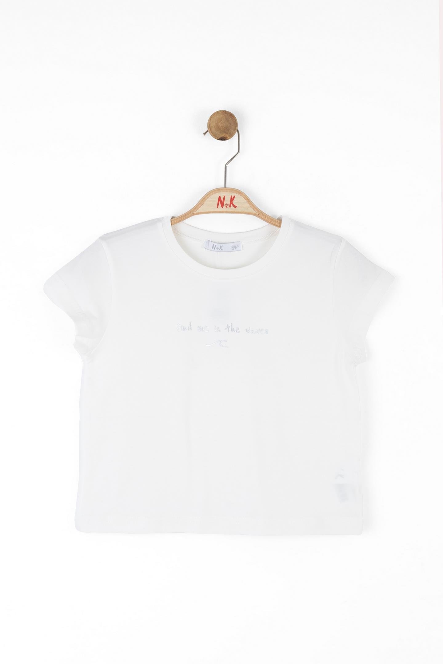 Nk Kız Çocuk Find Tshirt 8-14 Yaş Ekru