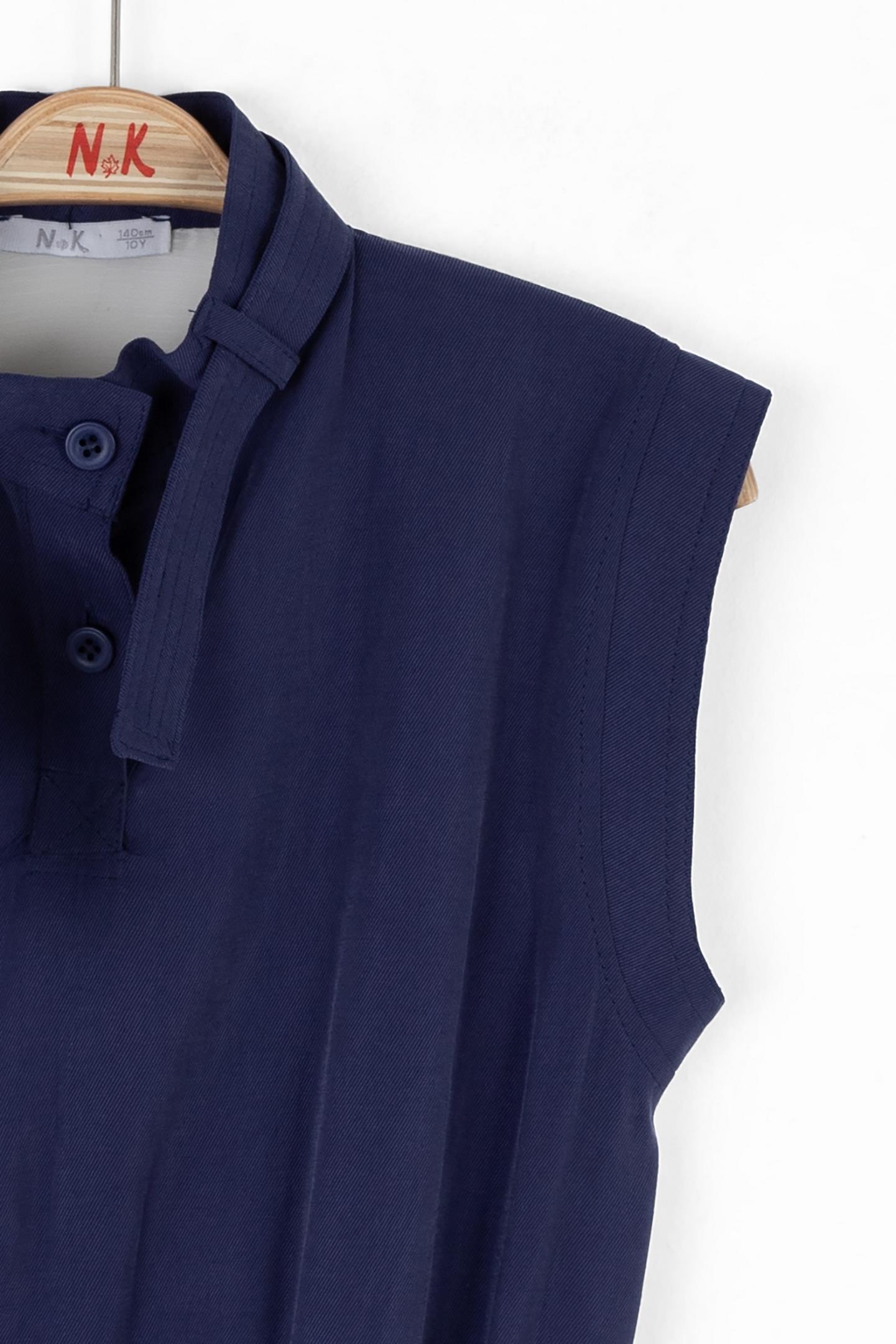 Nk Kız Çocuk Forest Bluz 10-16 Yaş İndigo