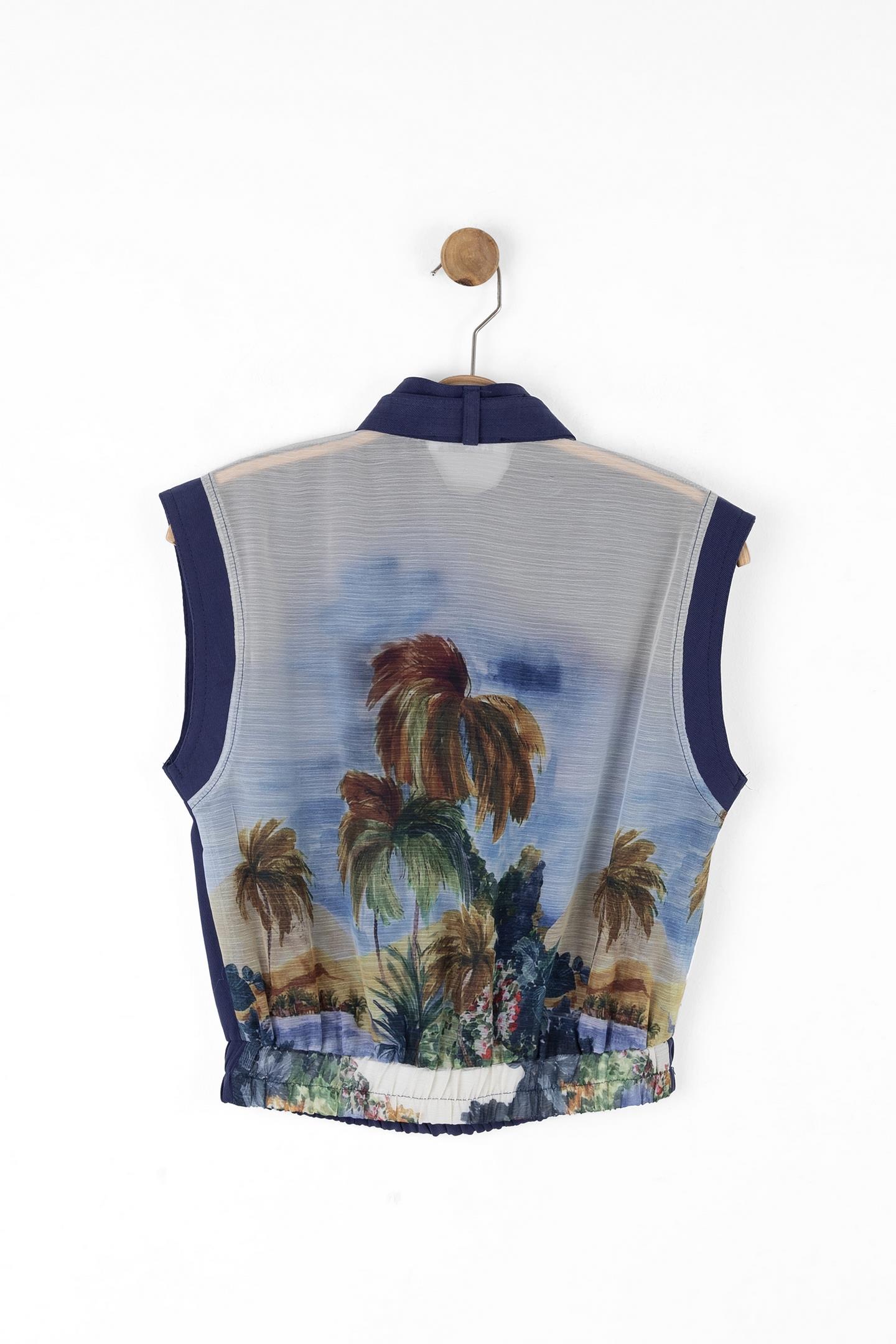 Nk Kız Çocuk Forest Bluz 10-16 Yaş İndigo