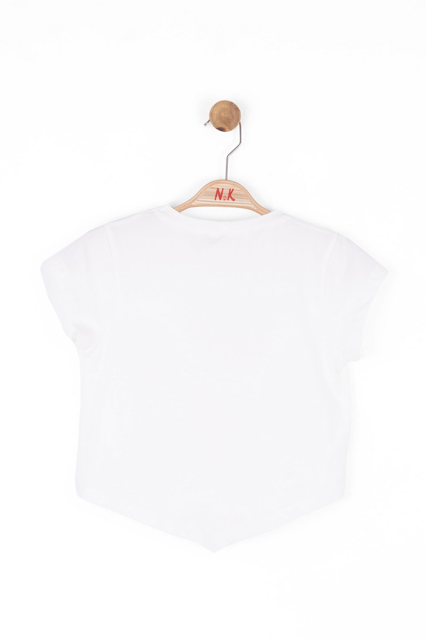 Nk Kız Çocuk Fresh Tshirt 10-16Yaş Ekru