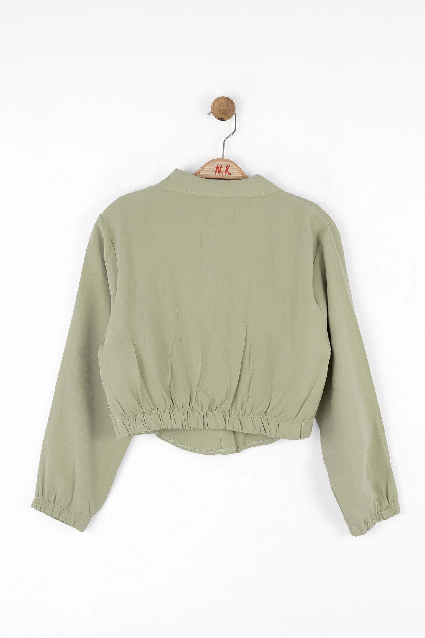 Nk Kız Çocuk Frozen Gömlek 10-16 Yaş Yeşil