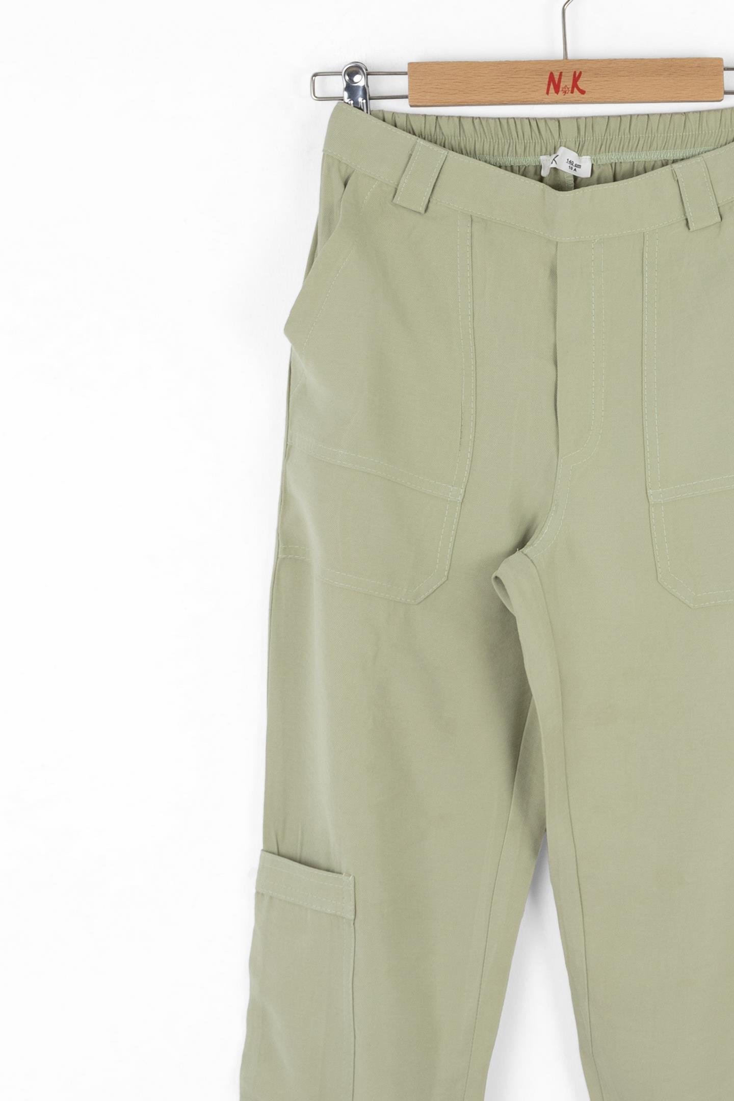 Nk Kız Çocuk Frozen Pantolon 10-16Yaş Yeşil