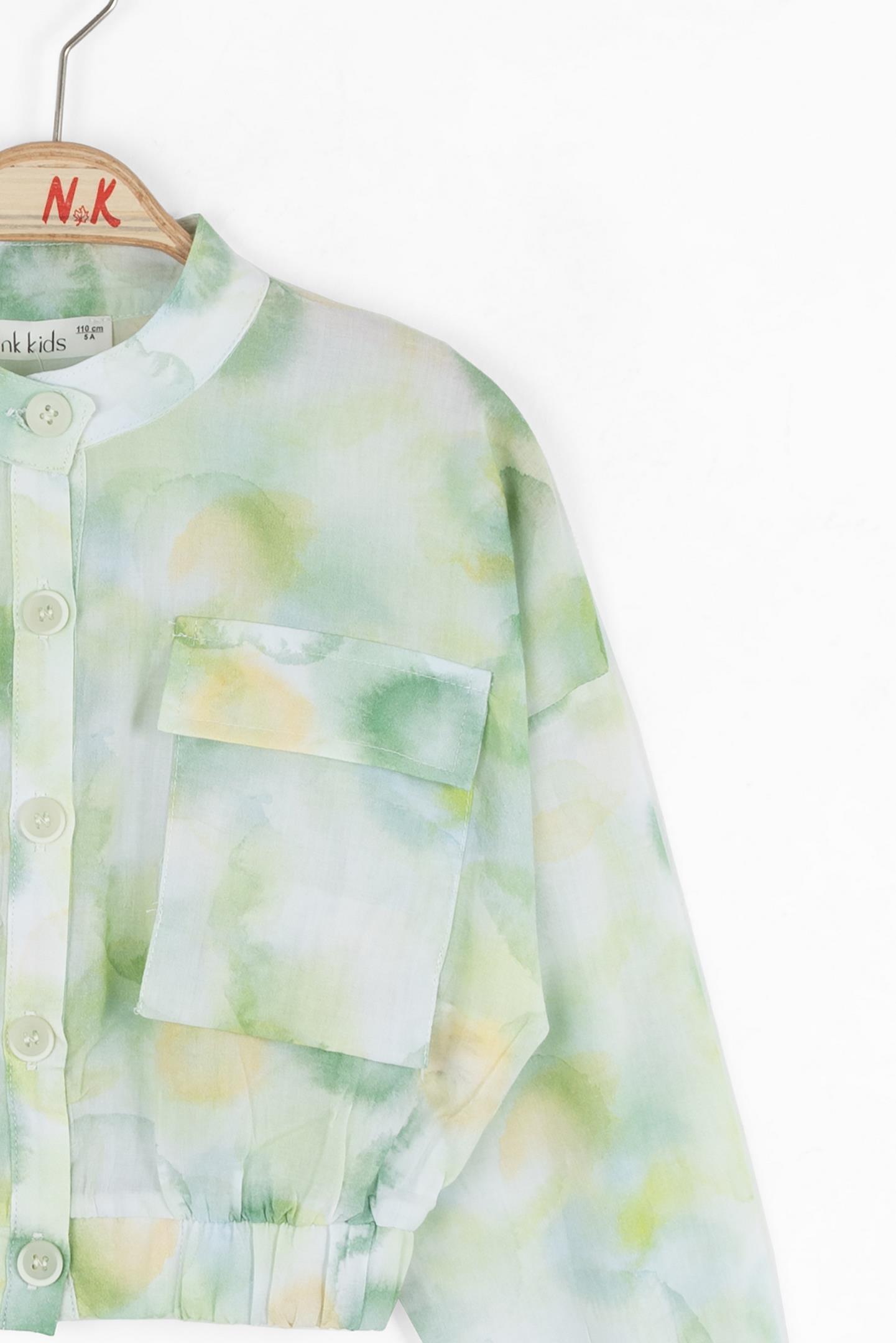 Nk Kız Çocuk Georgia Ceket 4-8 Yaş Yeşil