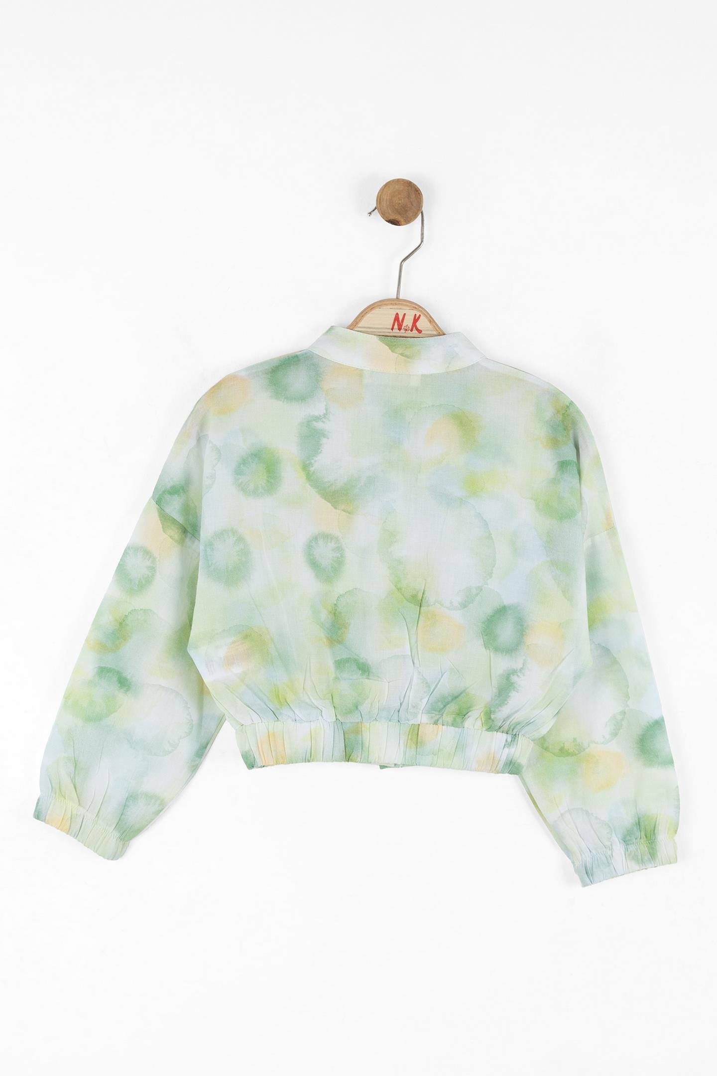 Nk Kız Çocuk Georgia Ceket 4-8 Yaş Yeşil