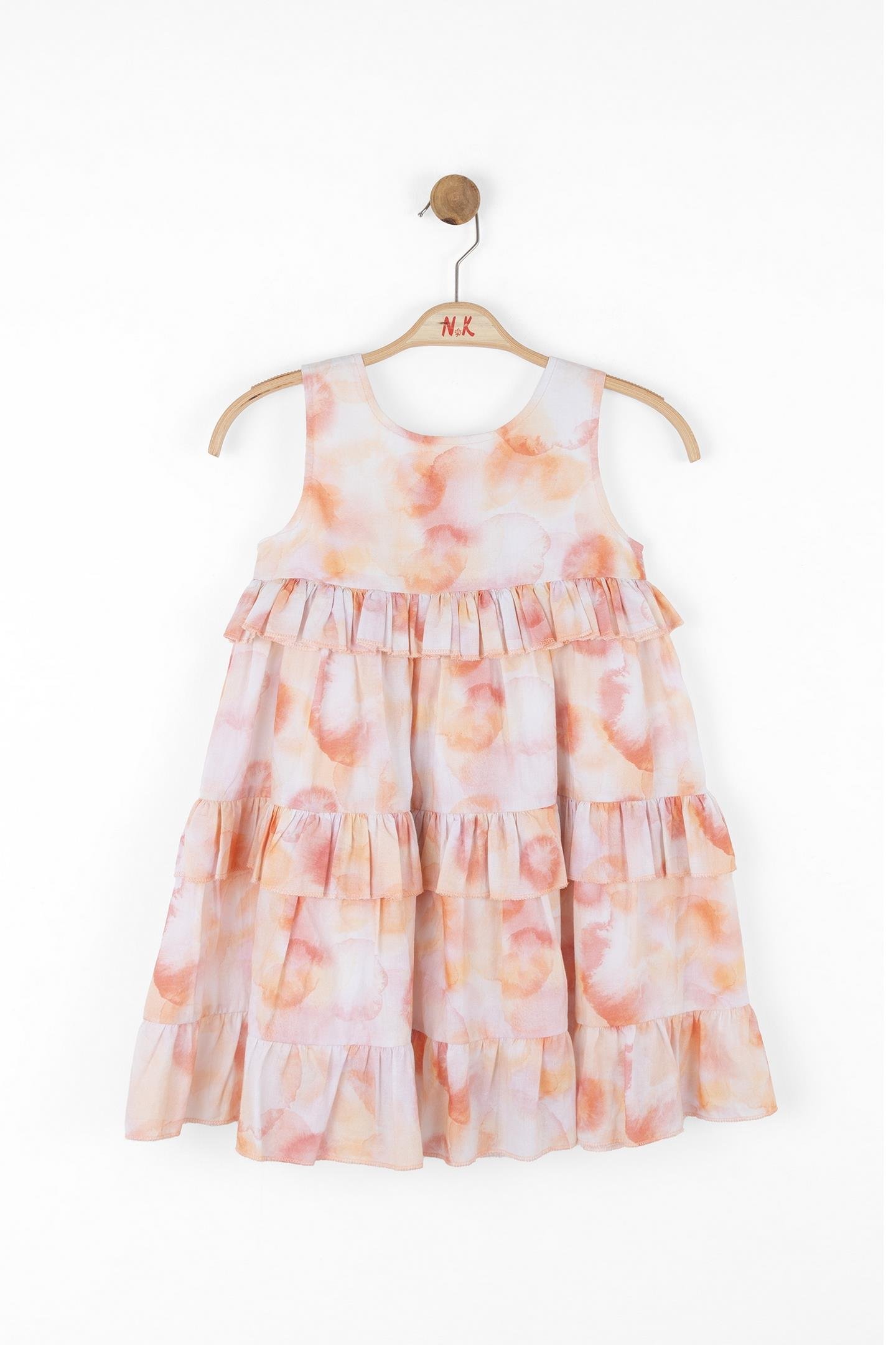 Nk Kız Çocuk Georgia Elbise 4-8 Yaş Coral