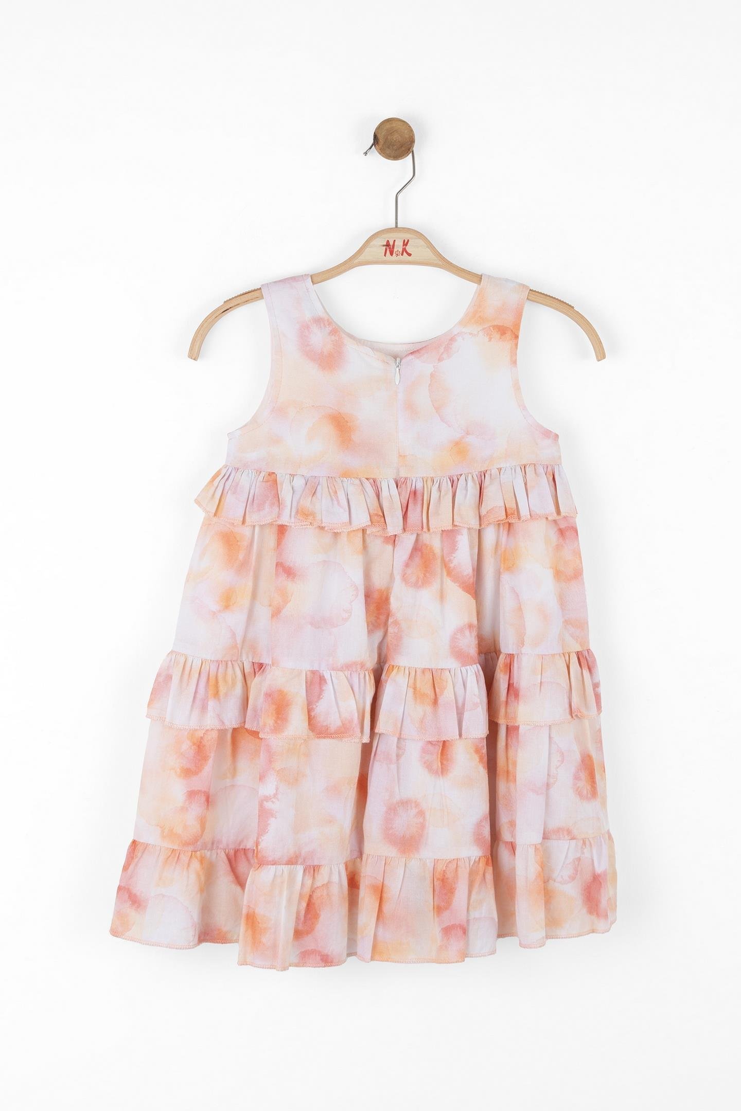 Nk Kız Çocuk Georgia Elbise 4-8 Yaş Coral