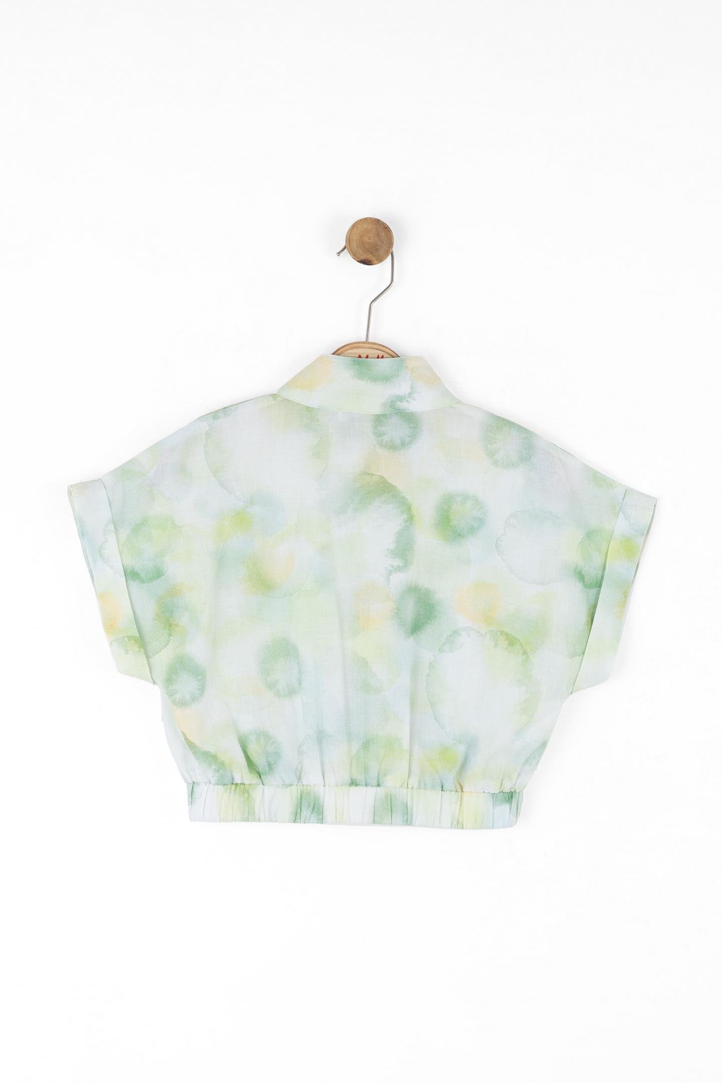 Nk Kız Çocuk Georgia Yelek 4-8 Yaş Yeşil