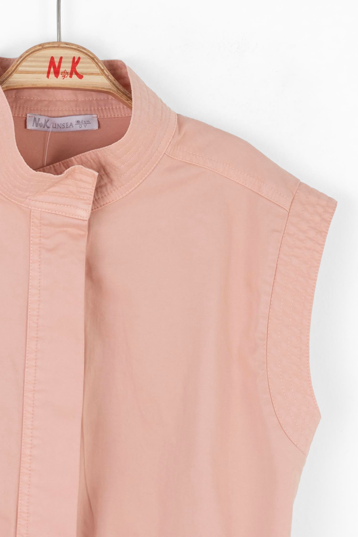 Nk Kız Çocuk Grawel Gömlek 8-14 Yaş Pudra