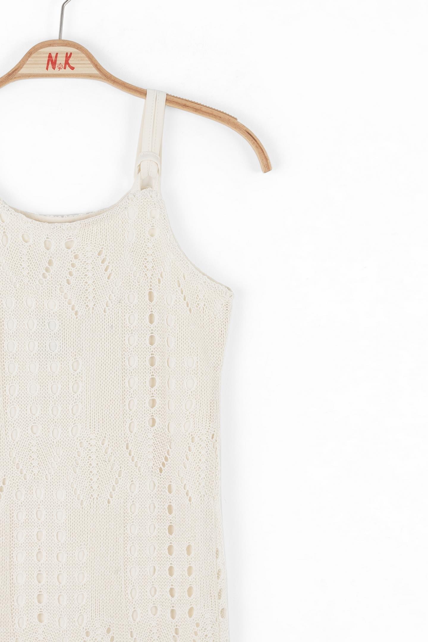 Nk Kız Çocuk Harmony Elbise 8-14 Krem