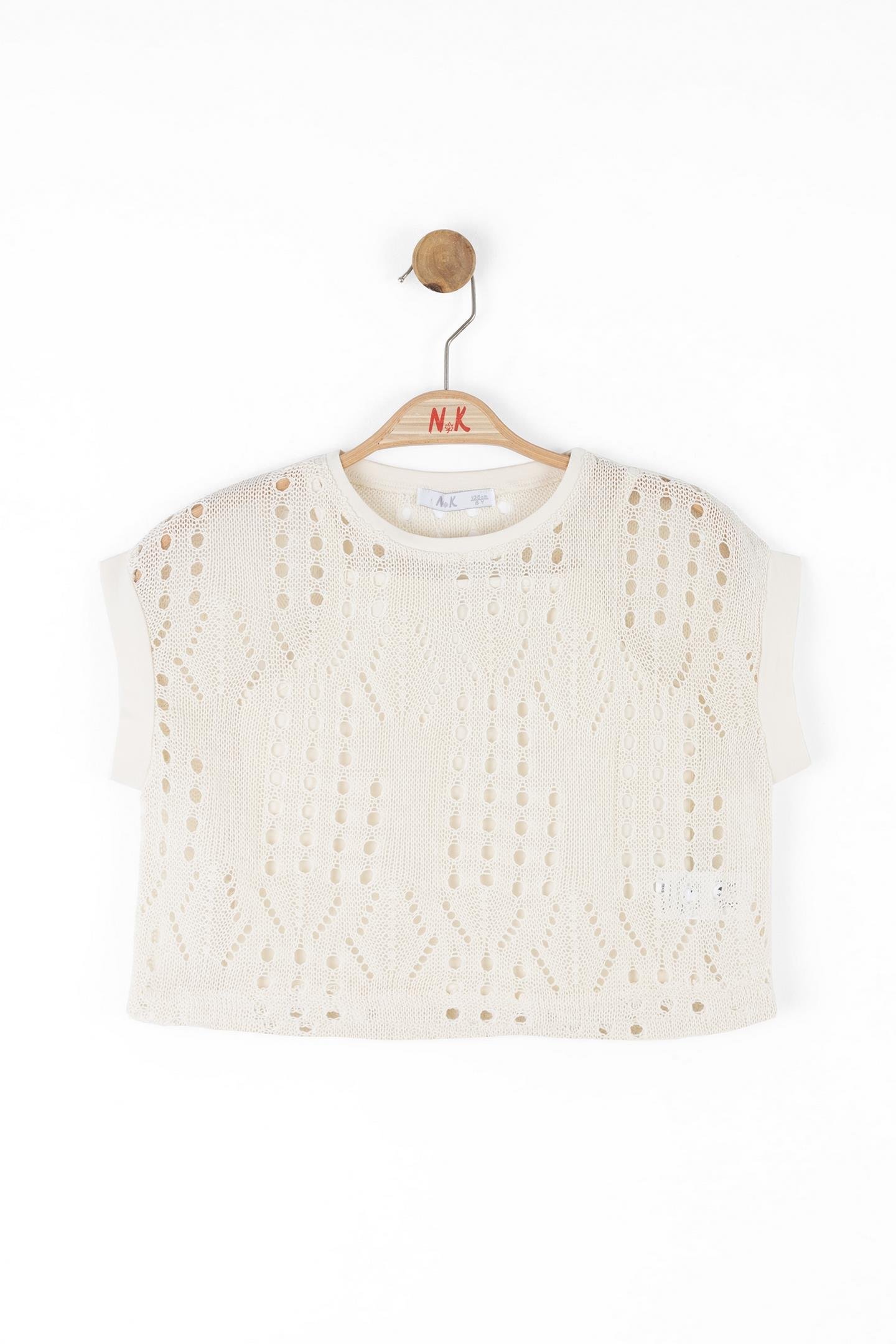 Nk Kız Çocuk Harmony Tshirt 8-14 Yaş Krem