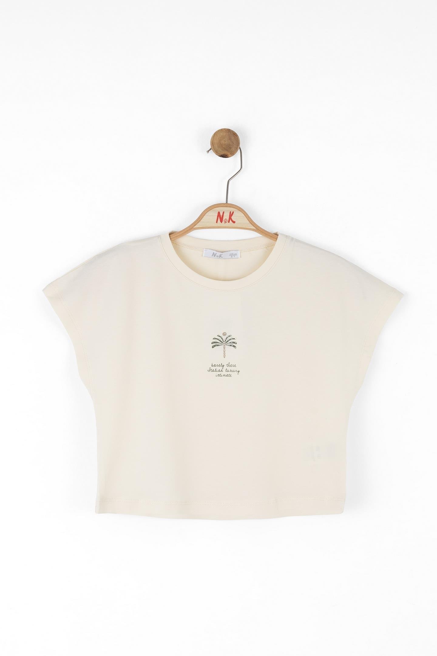 Nk Kız Çocuk Intimate Tshirt 8-14 Krem