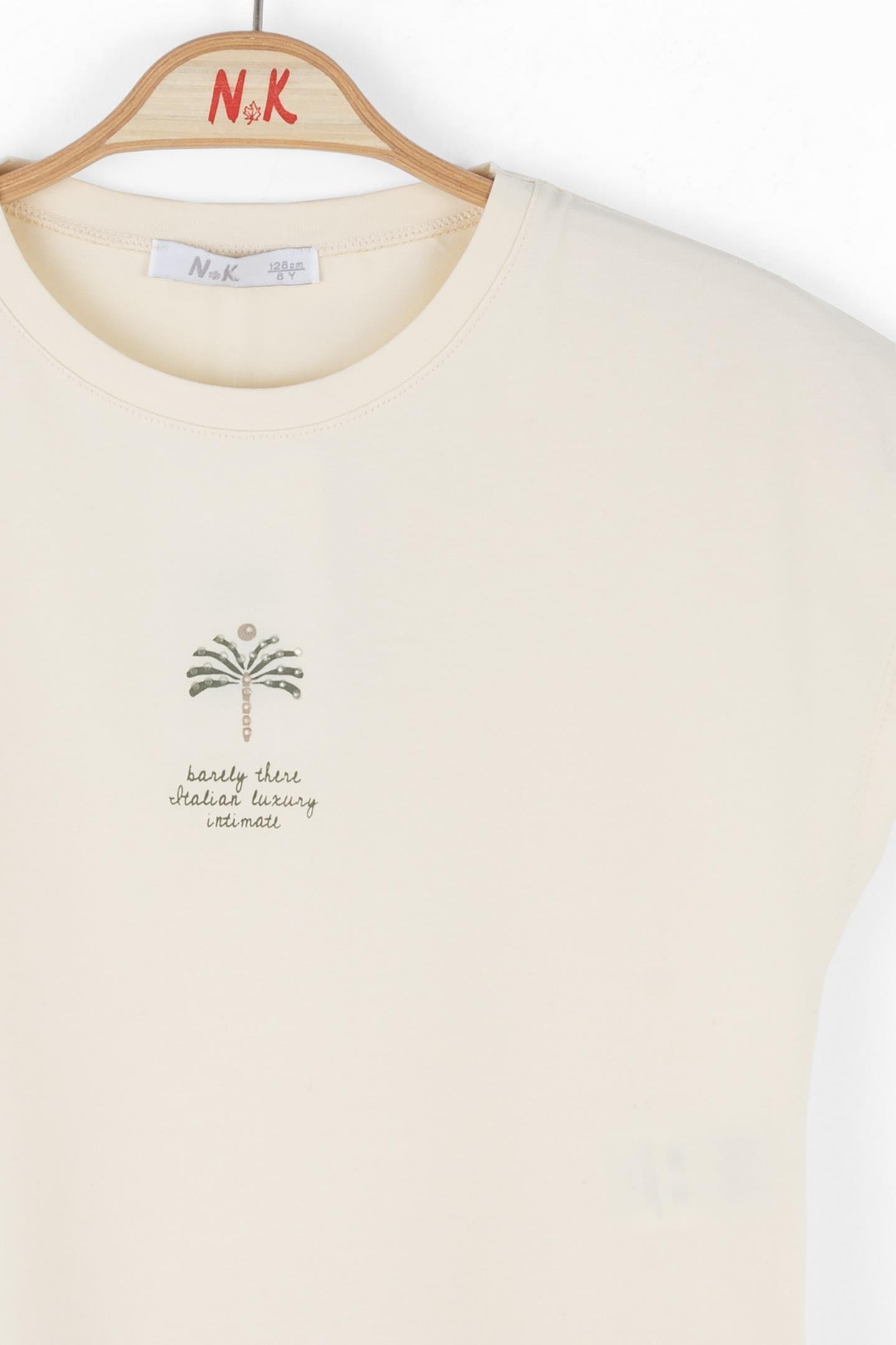 Nk Kız Çocuk Intimate Tshirt 8-14 Krem