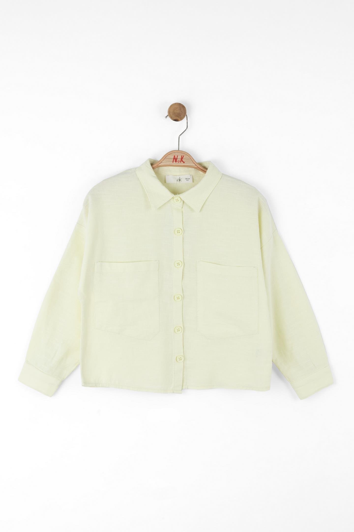 Nk Kız Çocuk Jade Gömlek 8-14 Yaş Sarı