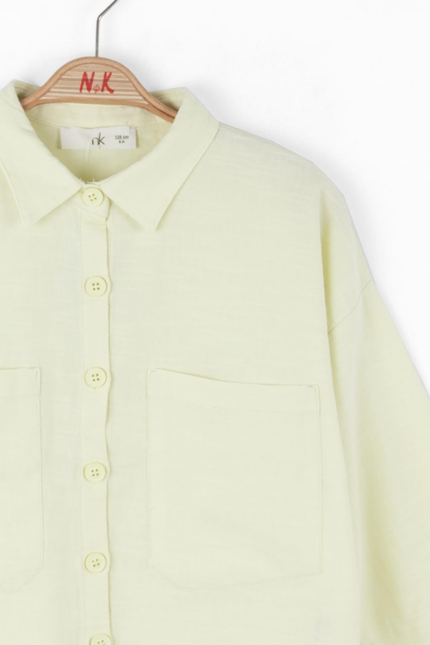 Nk Kız Çocuk Jade Gömlek 8-14 Yaş Sarı