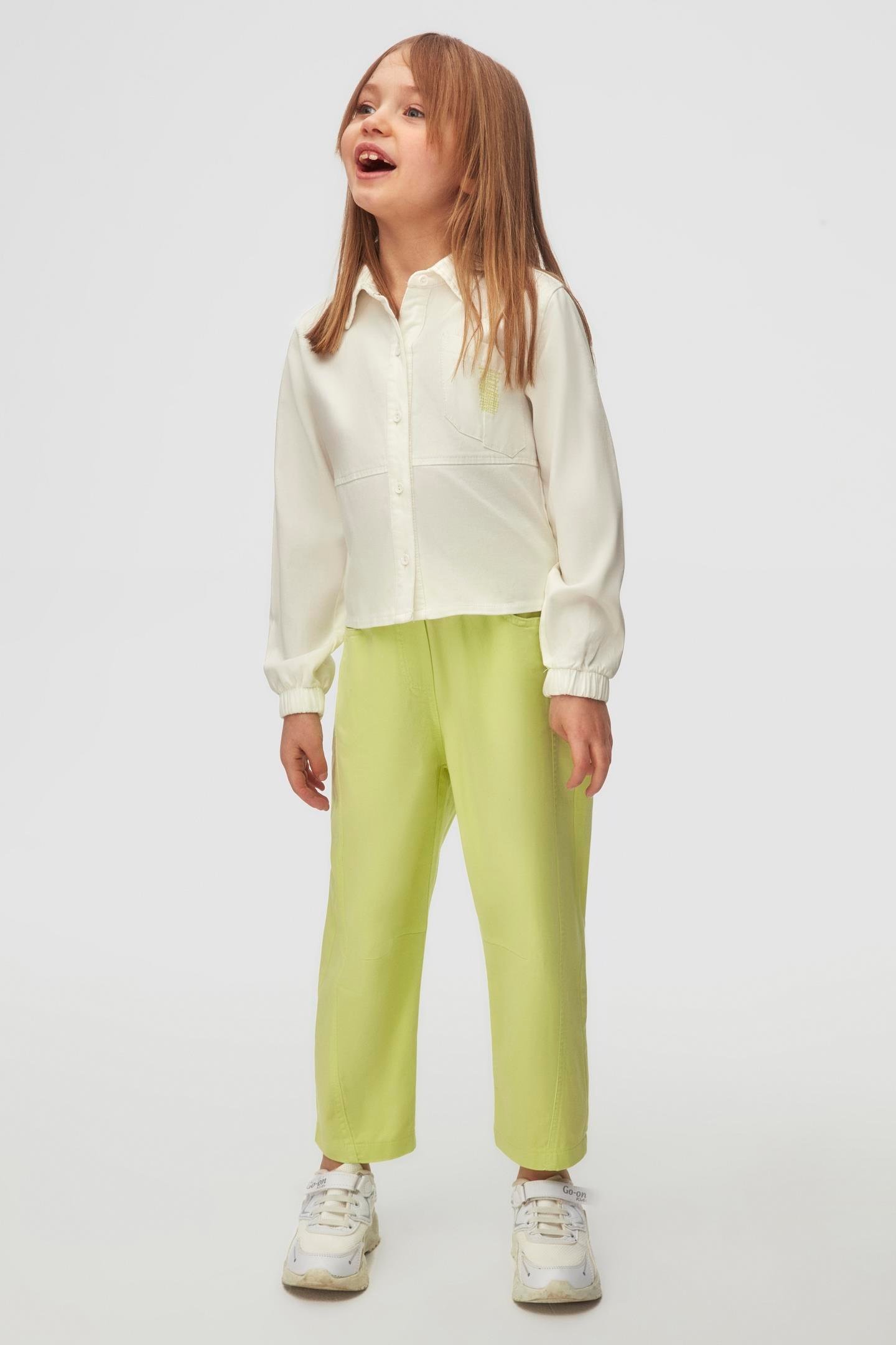 Nk Kız Çocuk Jasmine Pantolon 4-8 Yaş Yeşil