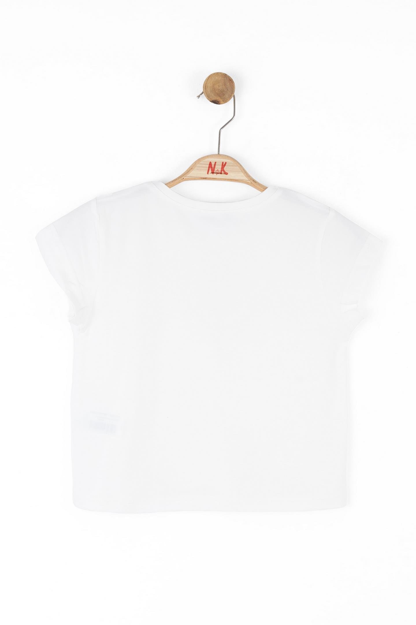 Nk Kız Çocuk LabohemeTshirt 8-14 Yaş Gümüş