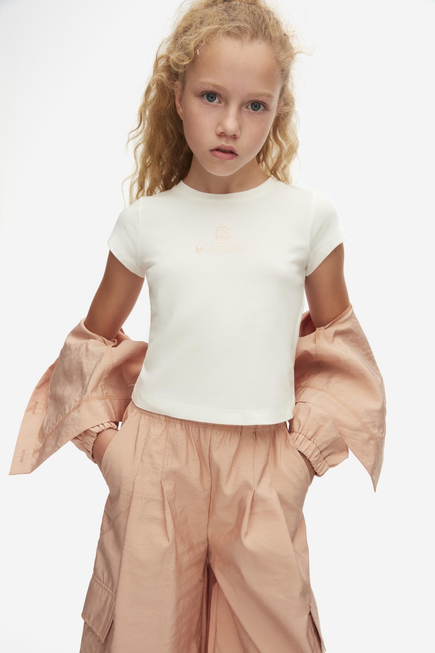Nk Kız Çocuk LabohemeTshirt 8-14 Yaş Pudra