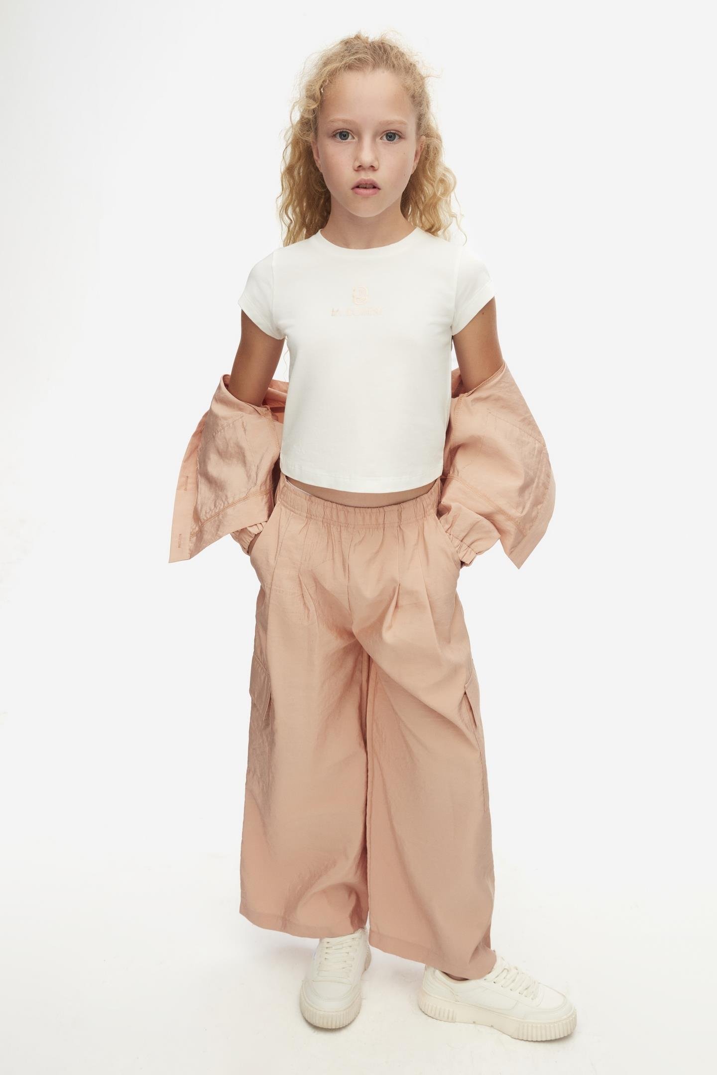 Nk Kız Çocuk LabohemeTshirt 8-14 Yaş Pudra