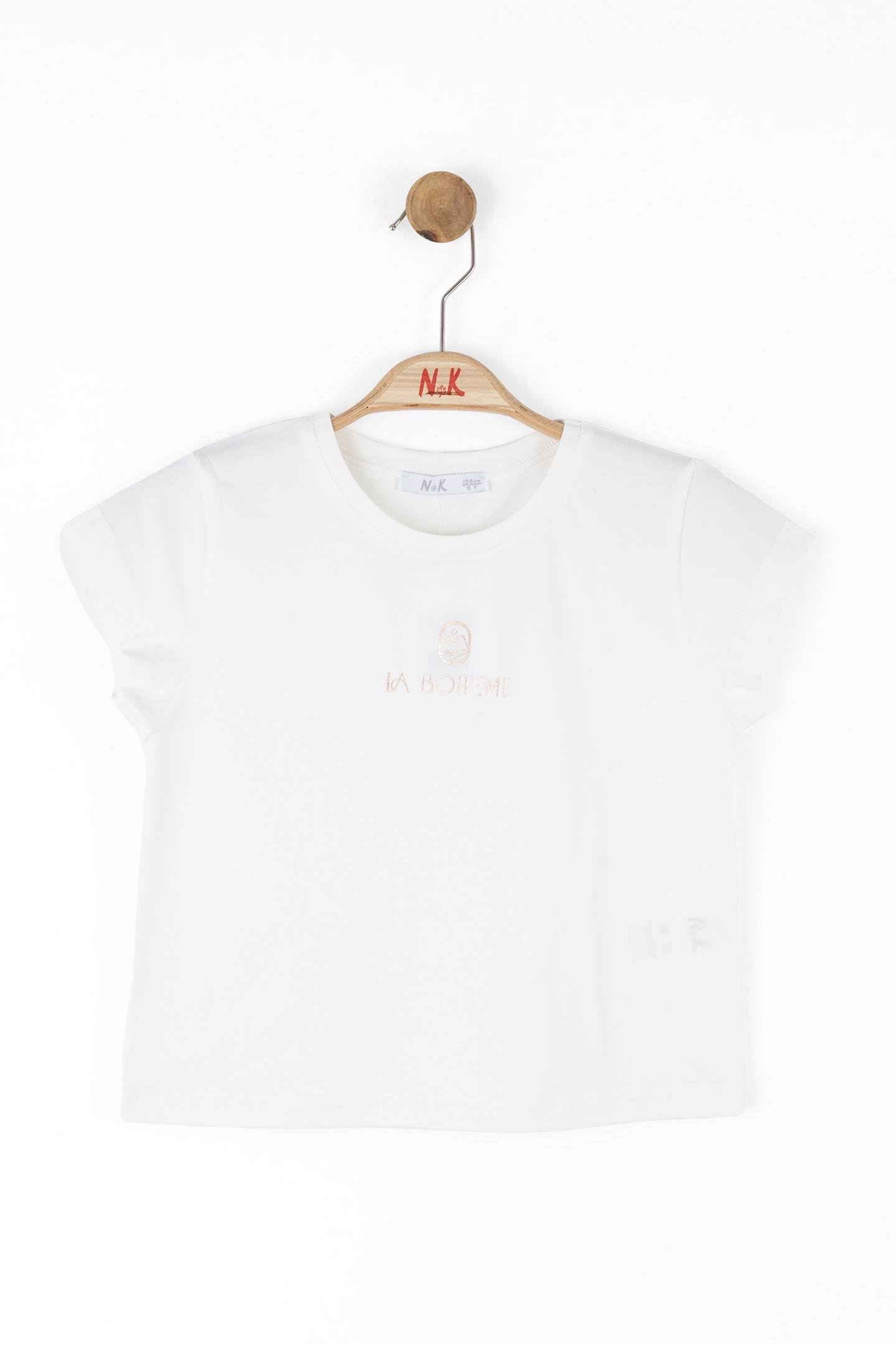 Nk Kız Çocuk LabohemeTshirt 8-14 Yaş Pudra