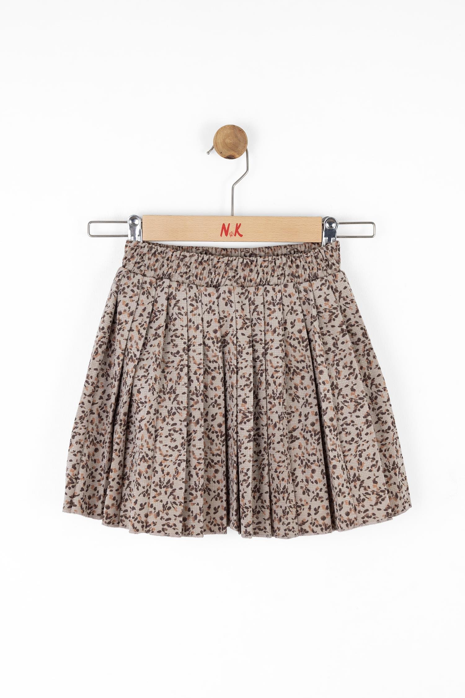 Nk Kız Çocuk Leo Etek 4-8 Yaş VİZON