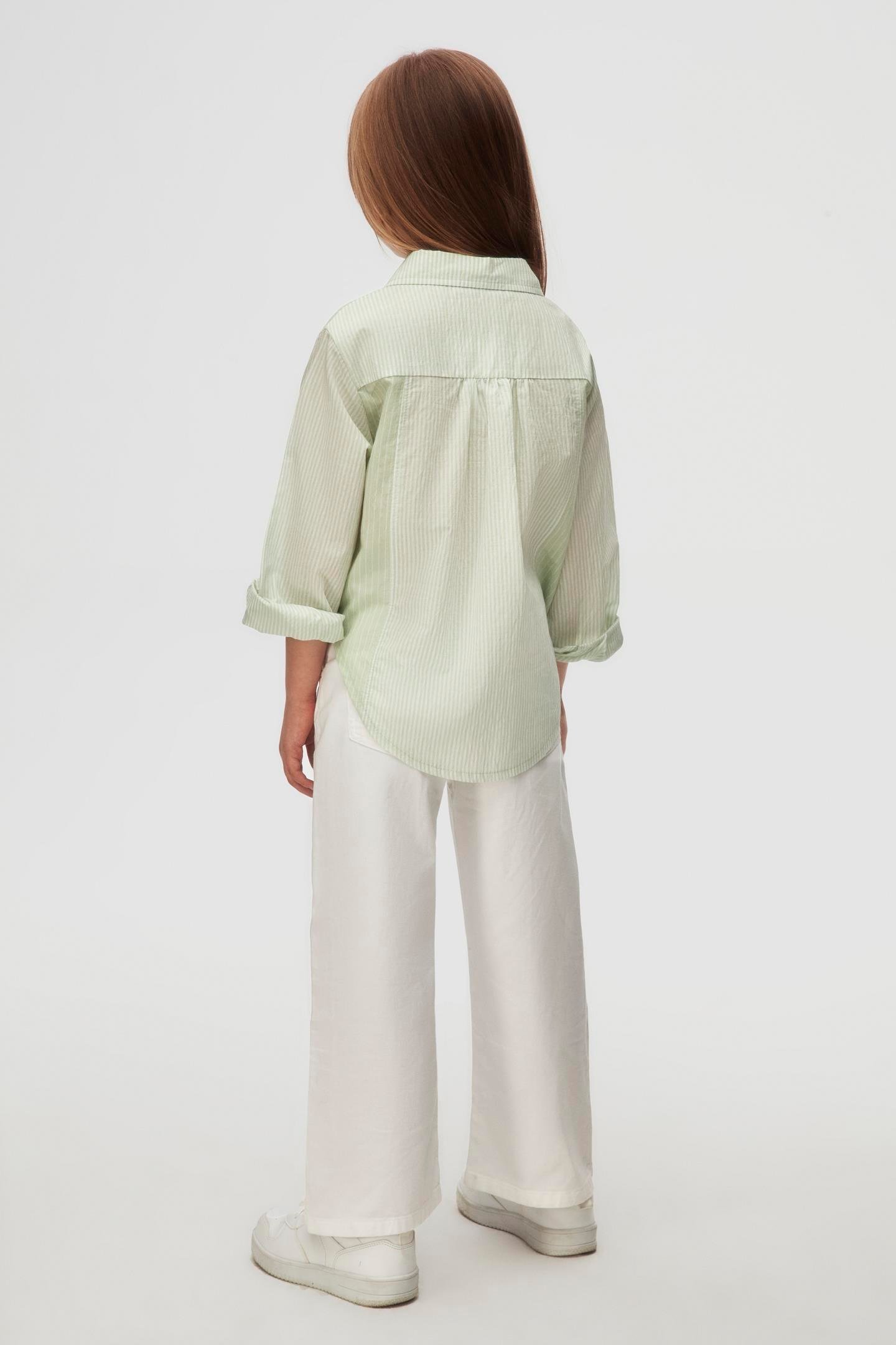 Nk Kız Çocuk Lotus Gömlek 4-8 Yaş Mint