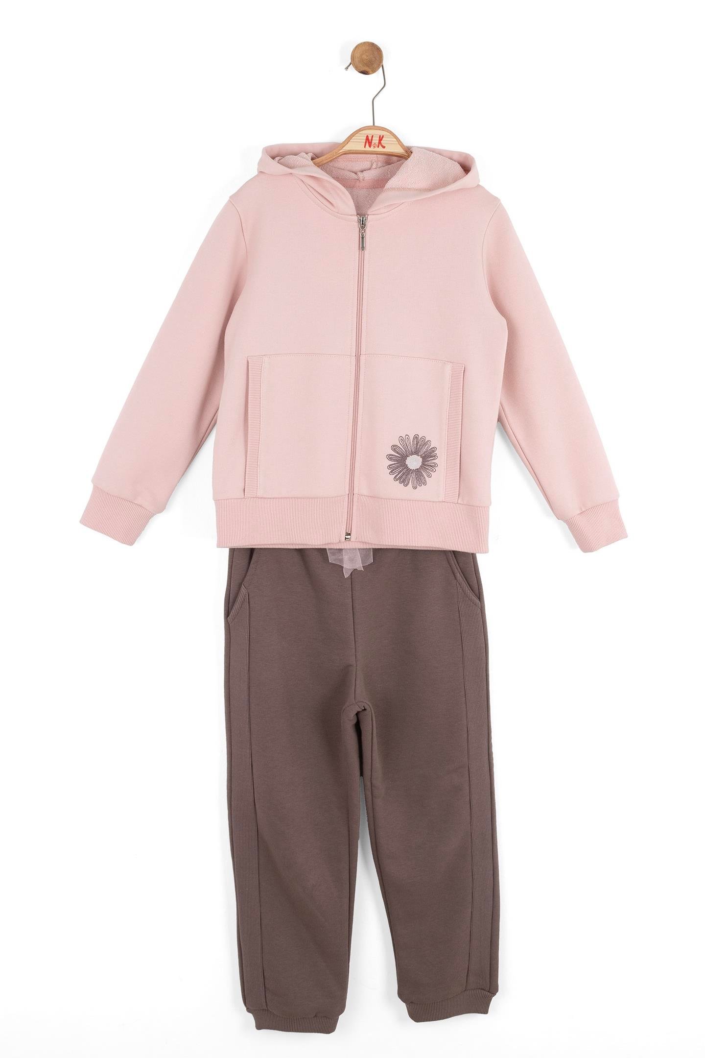 Nk Kız Çocuk Lyon Takım 4-8 Yaş Pudra
