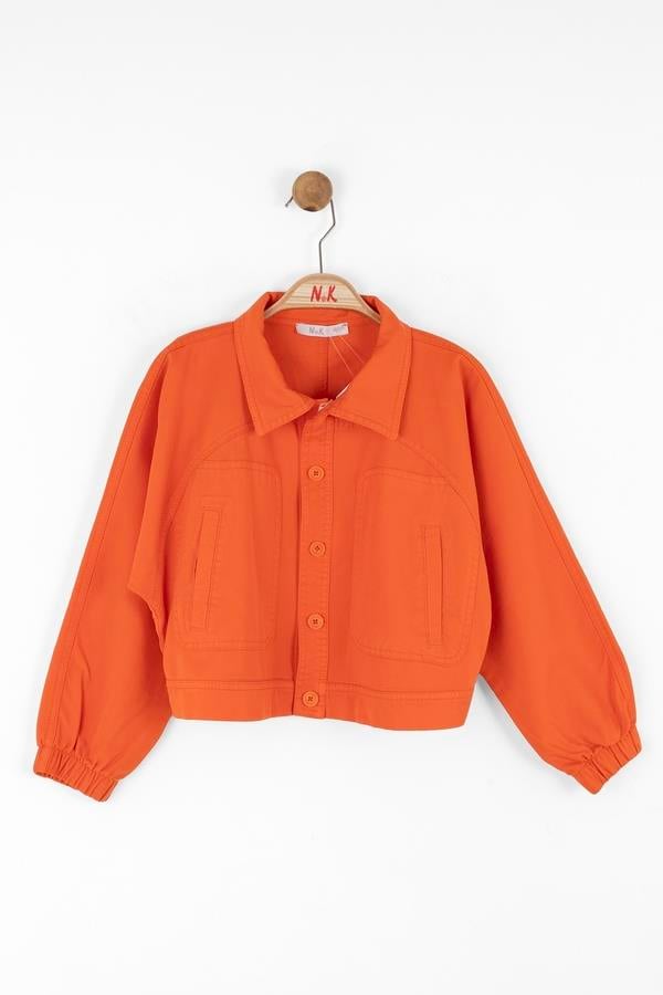 Nk Kız Çocuk Macaw Ceket 4-8 Yaş Coral