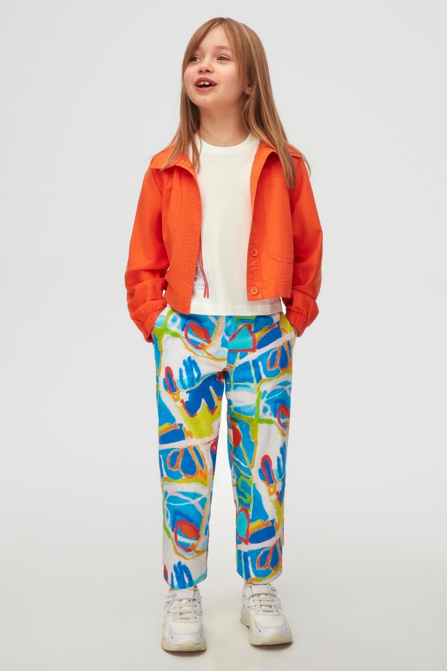 Nk Kız Çocuk Macaw Ceket 4-8 Yaş Coral