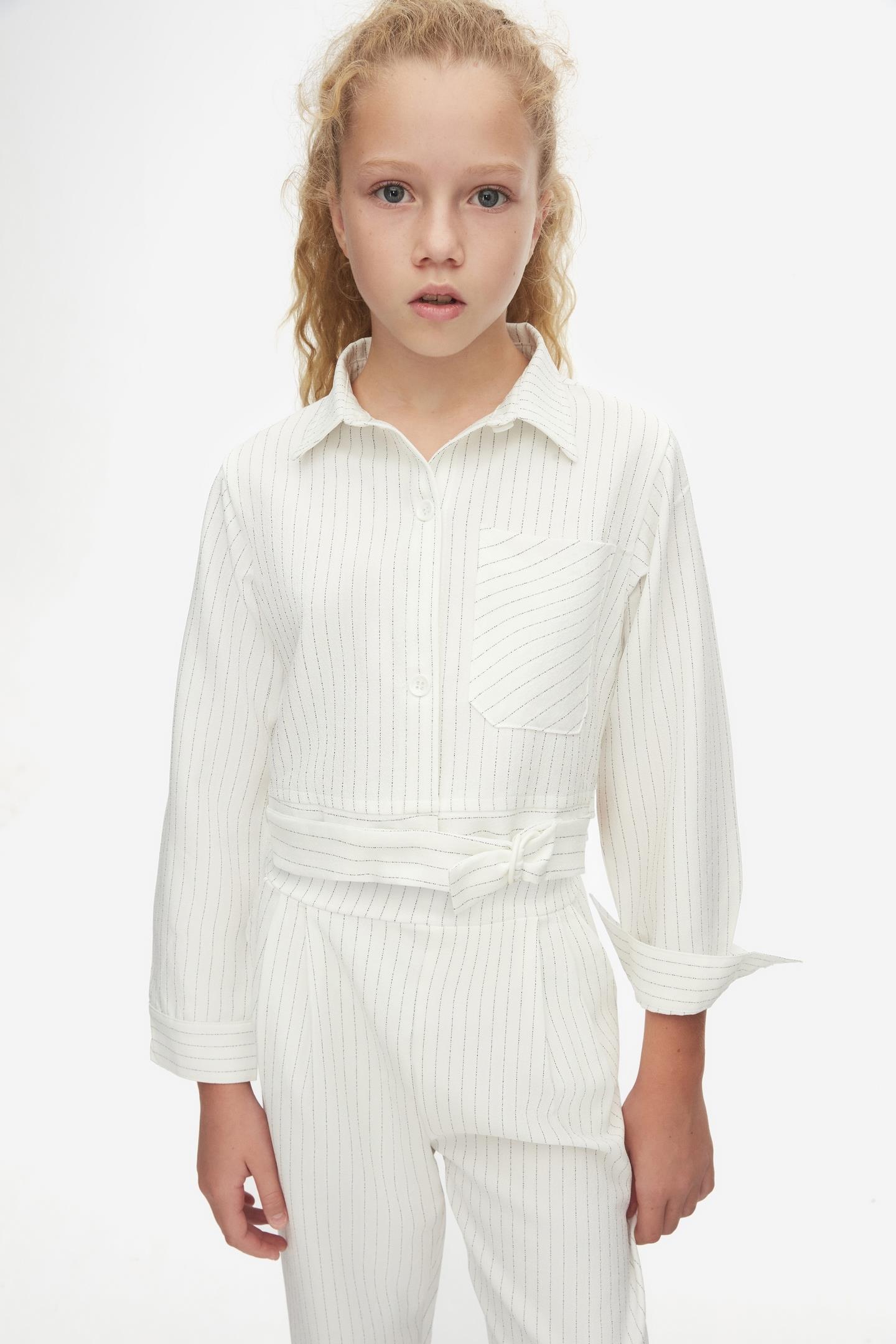 Nk Kız Çocuk Madison Ceket 8-14 Yaş Ekru