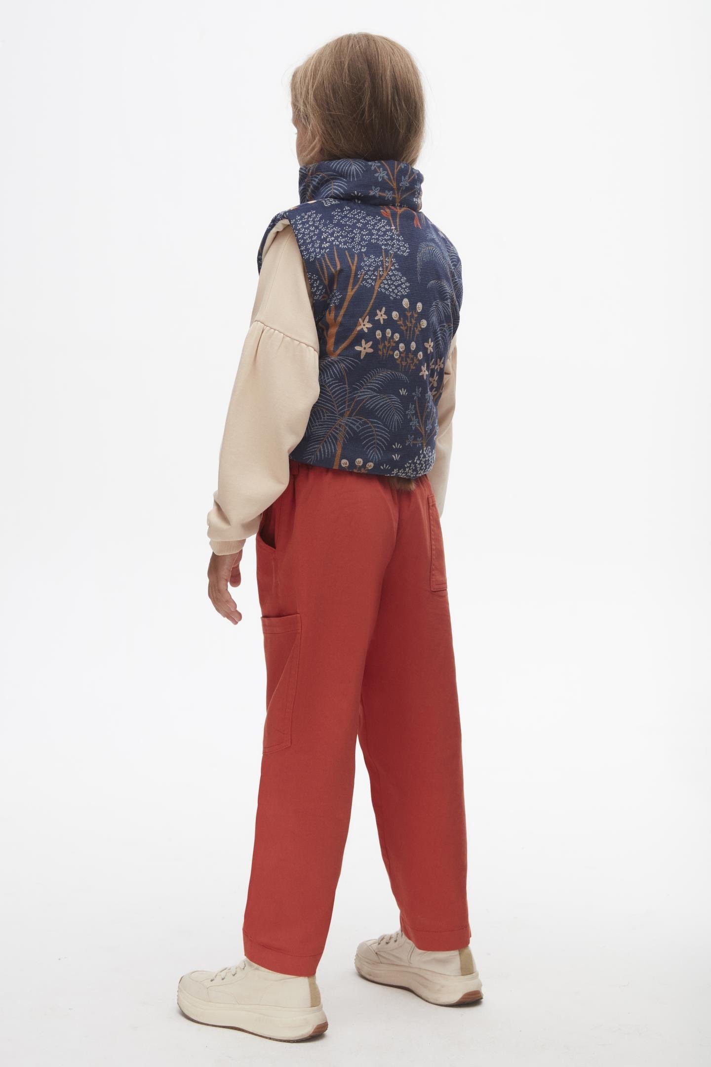 Nk Kız Çocuk Majolica Yelek 4-8 Yaş indigo