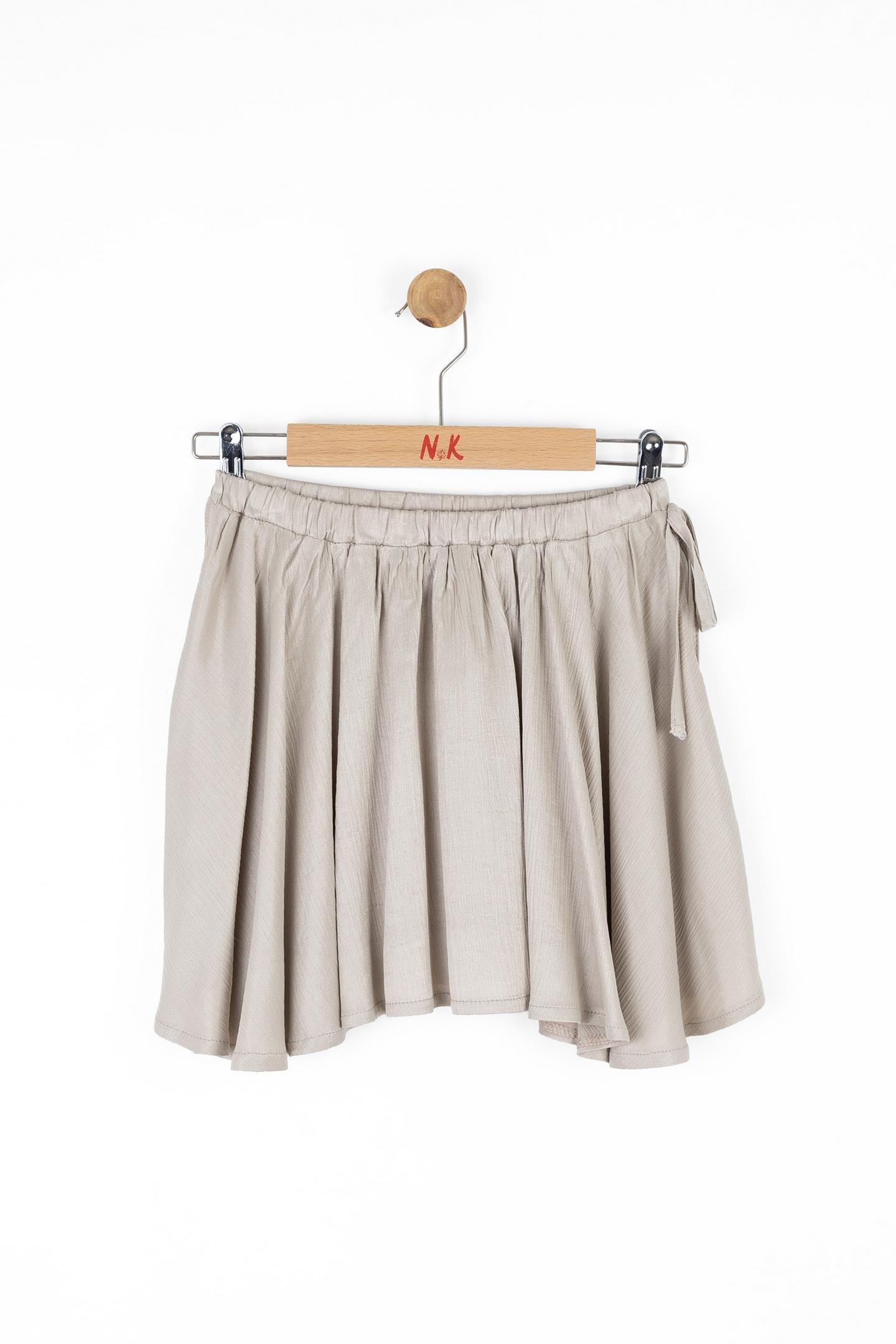 Nk Kız Çocuk Mallorca Etek 8-14 Yaş VİZON