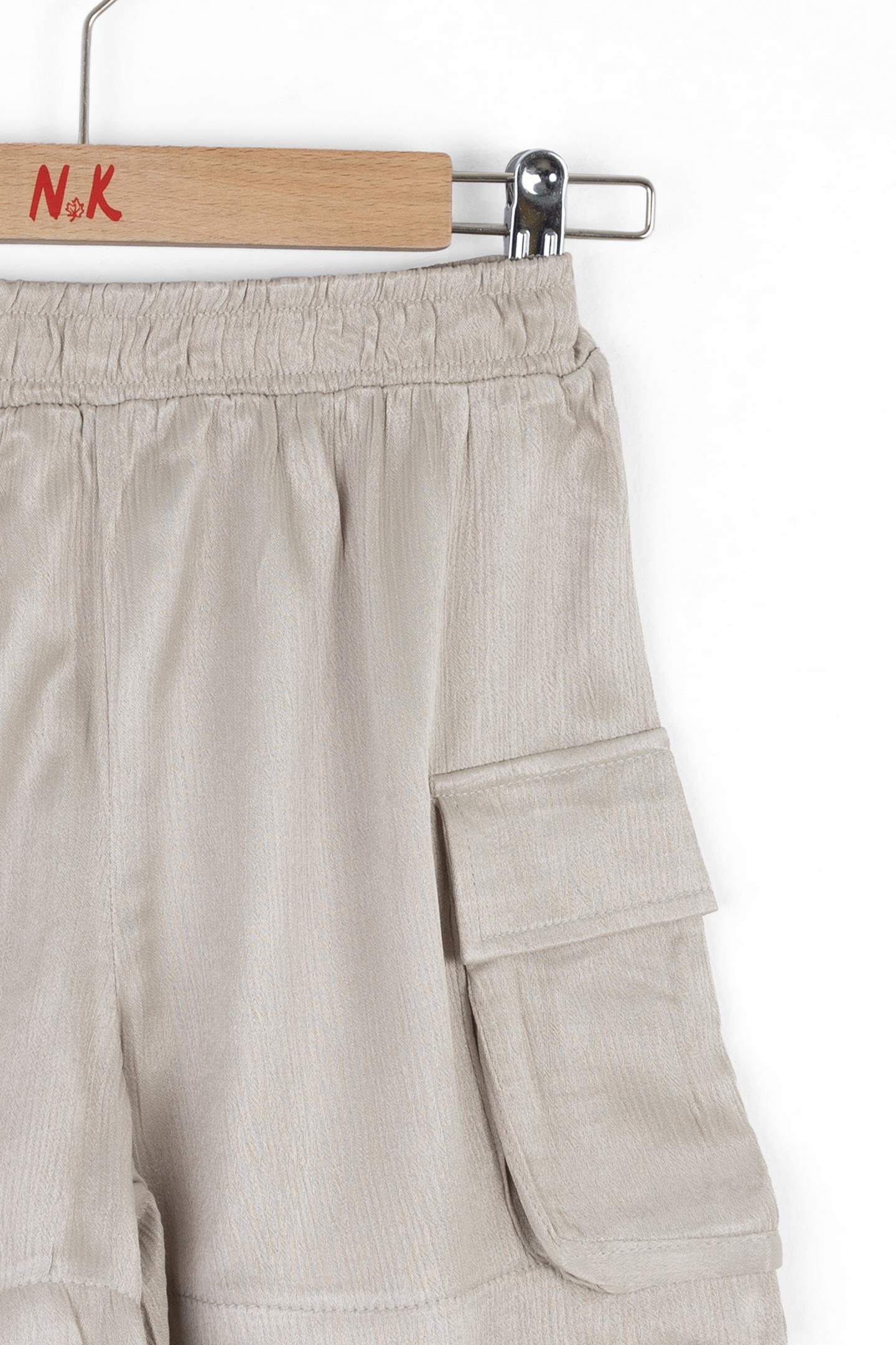 Nk Kız Çocuk Mallorca Şort 8-14 Yaş VİZON