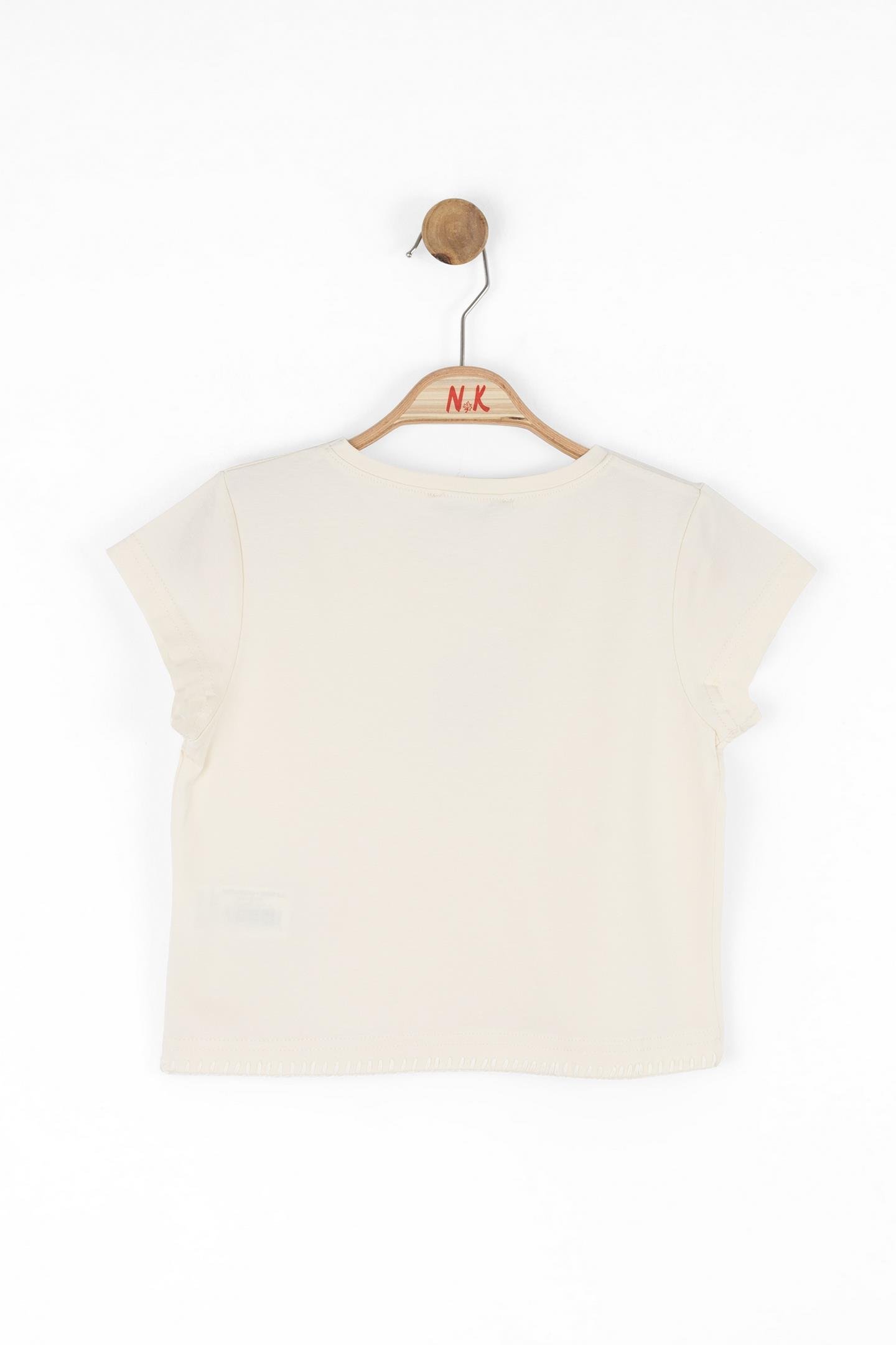 Nk Kız Çocuk Malta Tshirt 8-14 Krem