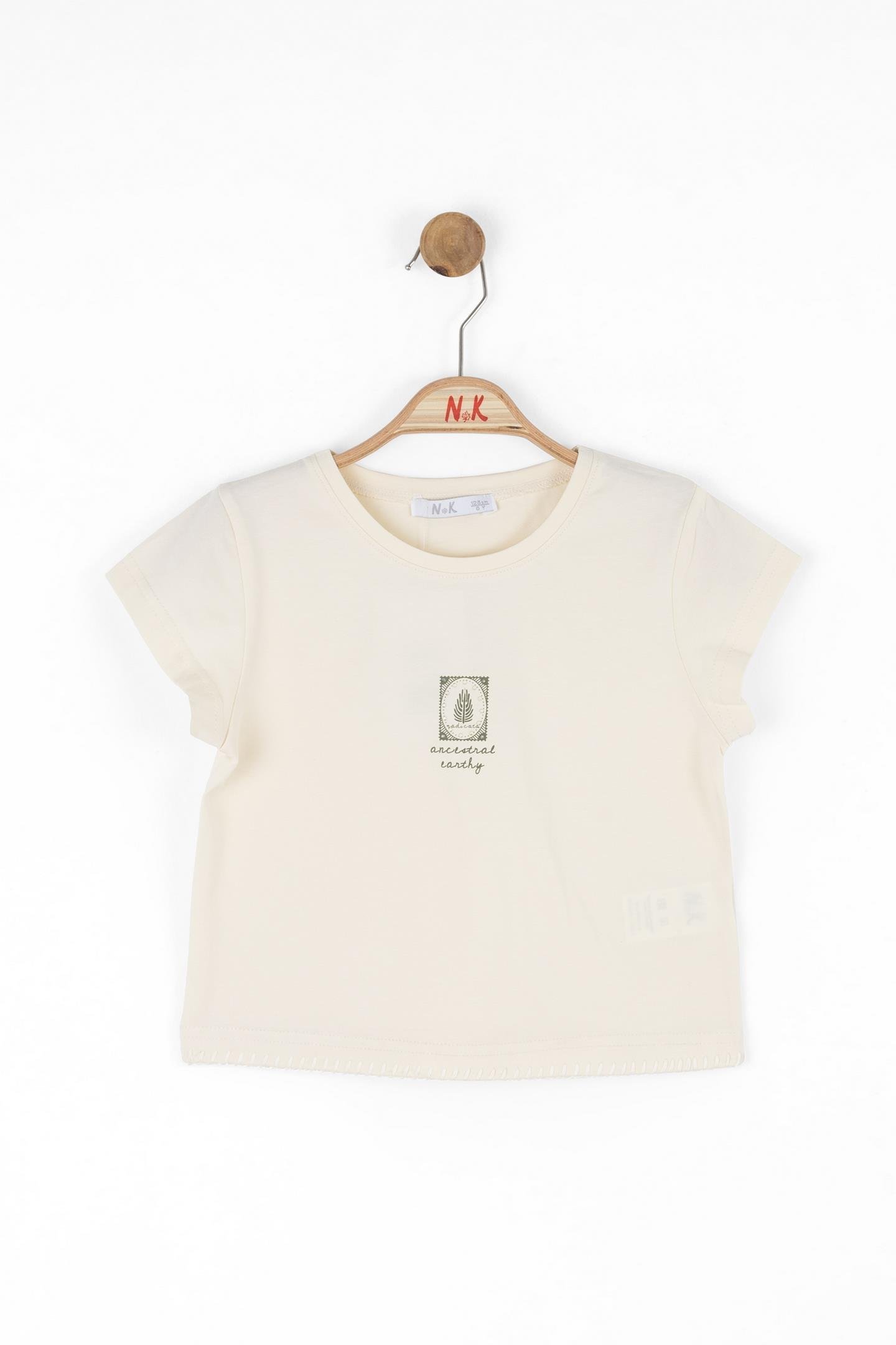 Nk Kız Çocuk Malta Tshirt 8-14 Krem