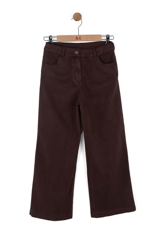 Nk Kız Çocuk Manche Pantolon 8-14 Yaş Kahverengi