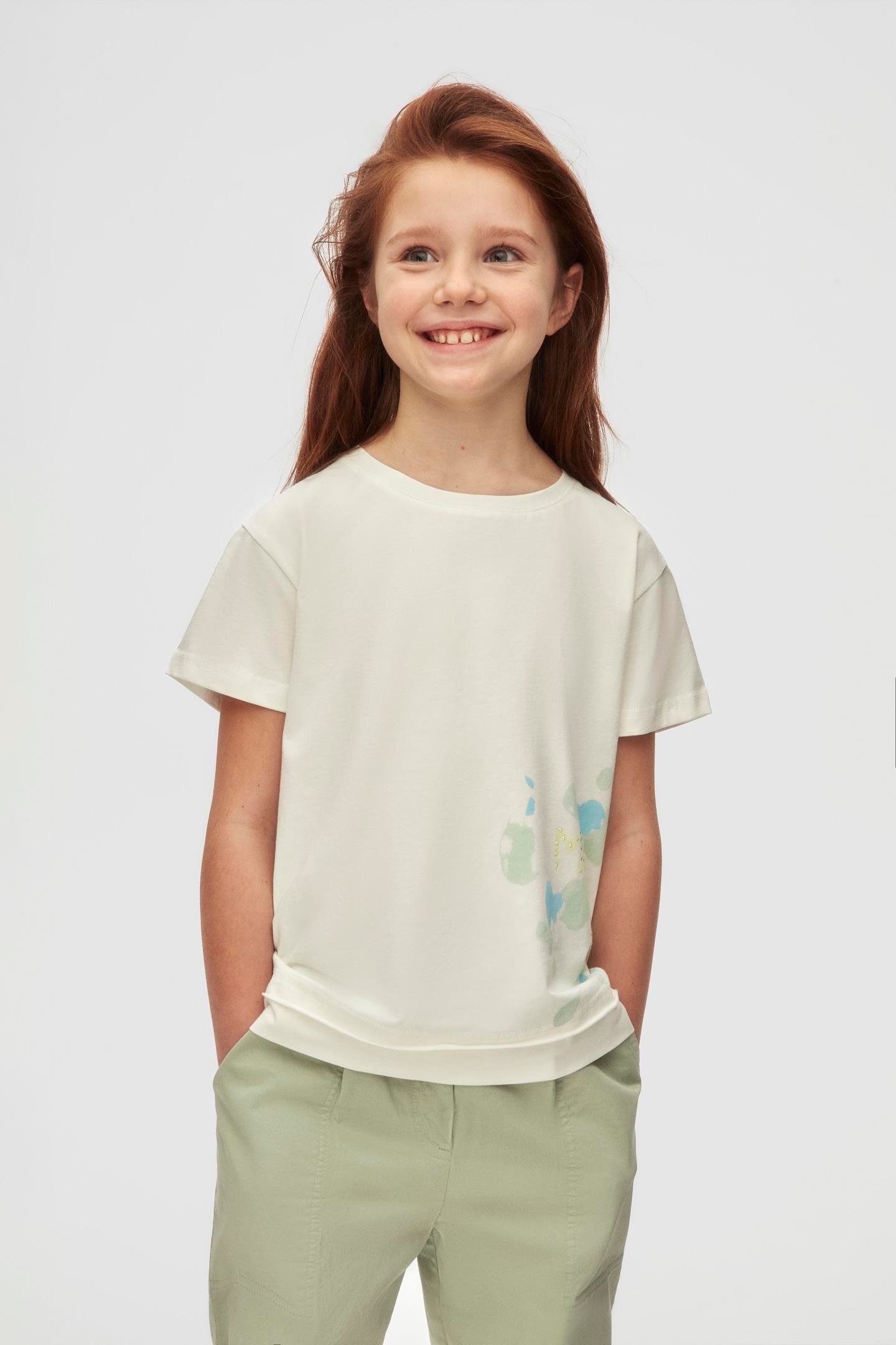 Nk Kız Çocuk Martil Tshirt 8-14 Yaş Ekru