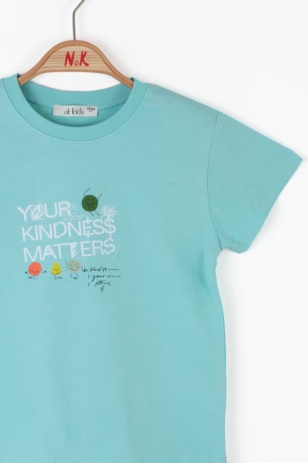 Nk Kız Çocuk Matters Tshirt 4-8 Yaş Mint