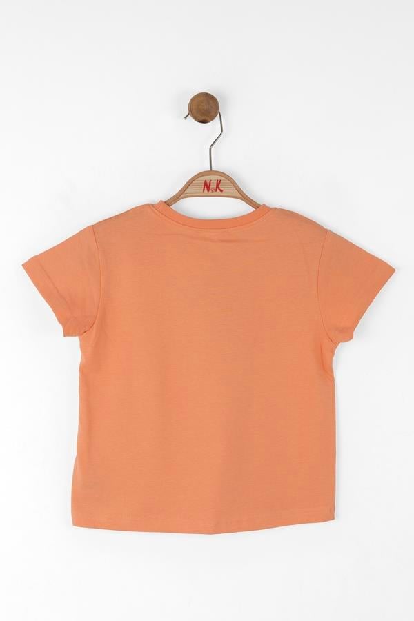 Nk Kız Çocuk Matters Tshirt 4-8 Yaş Yavruağzı