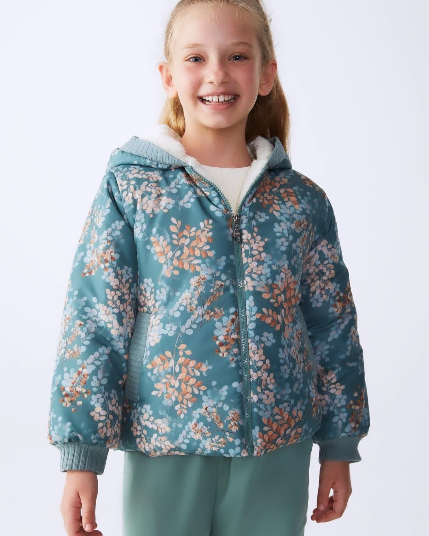 Nk Kız Çocuk Merida Mont 4-8 Yaş Yeşil